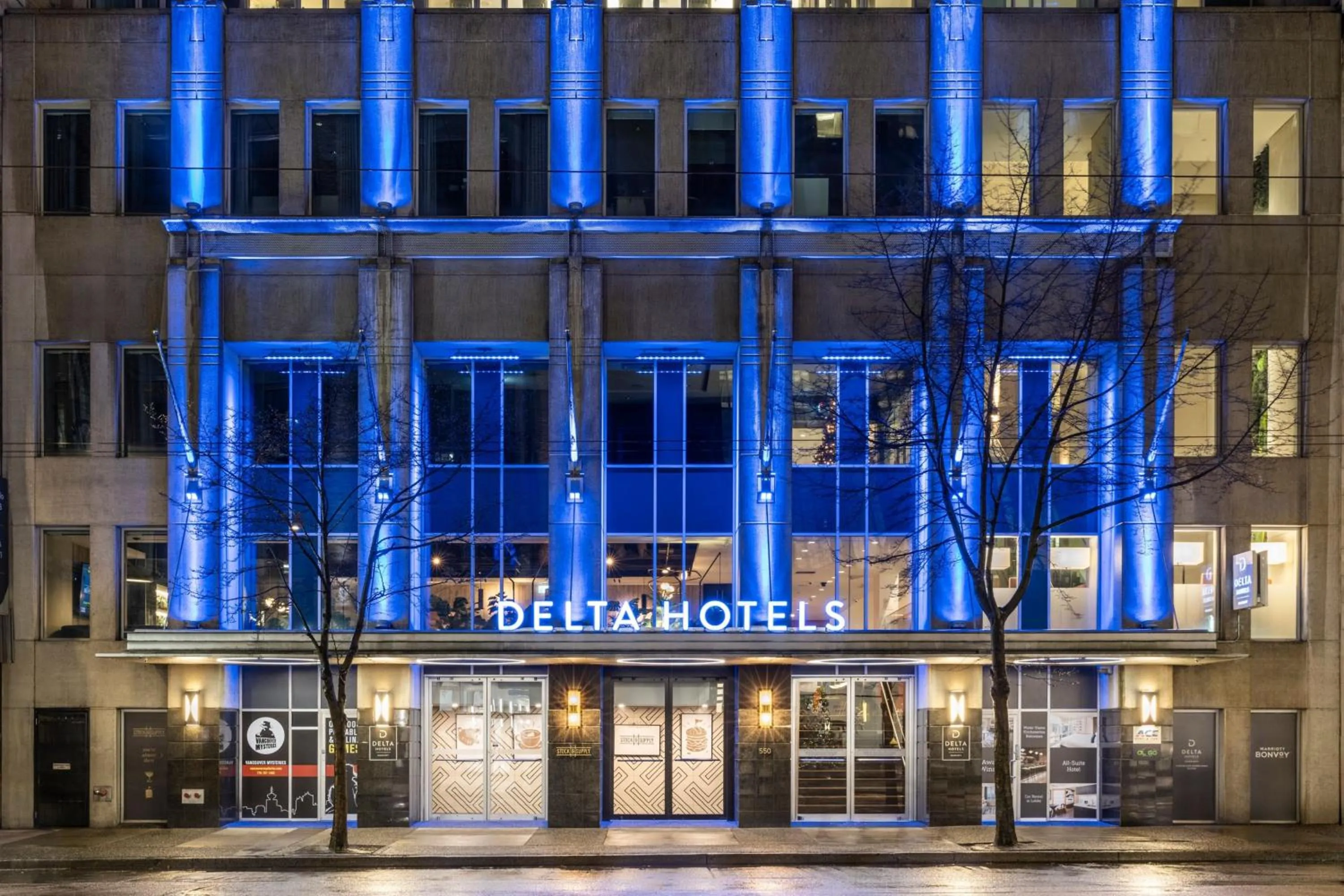 Property building in Delta Hotels by Marriott Vancouver Downtown Suites
