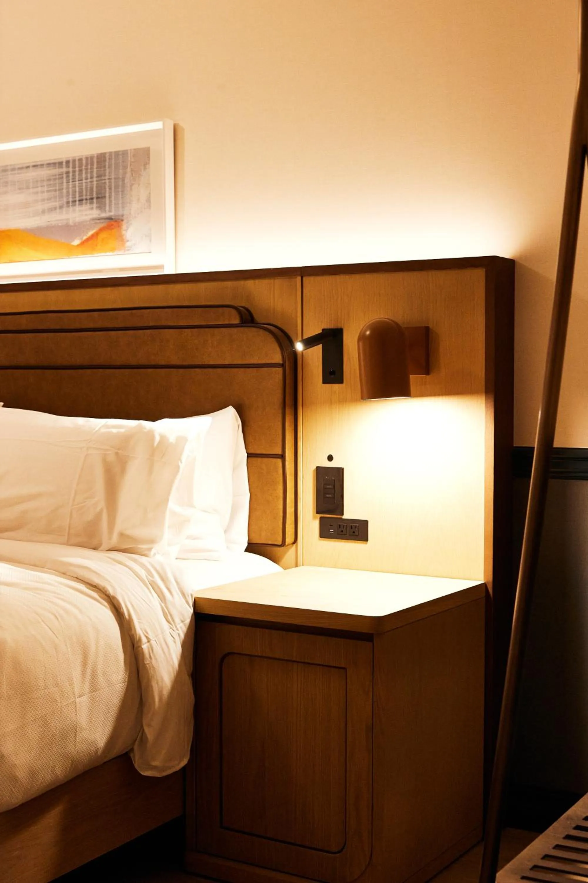 Bed in Strathcona Hotel