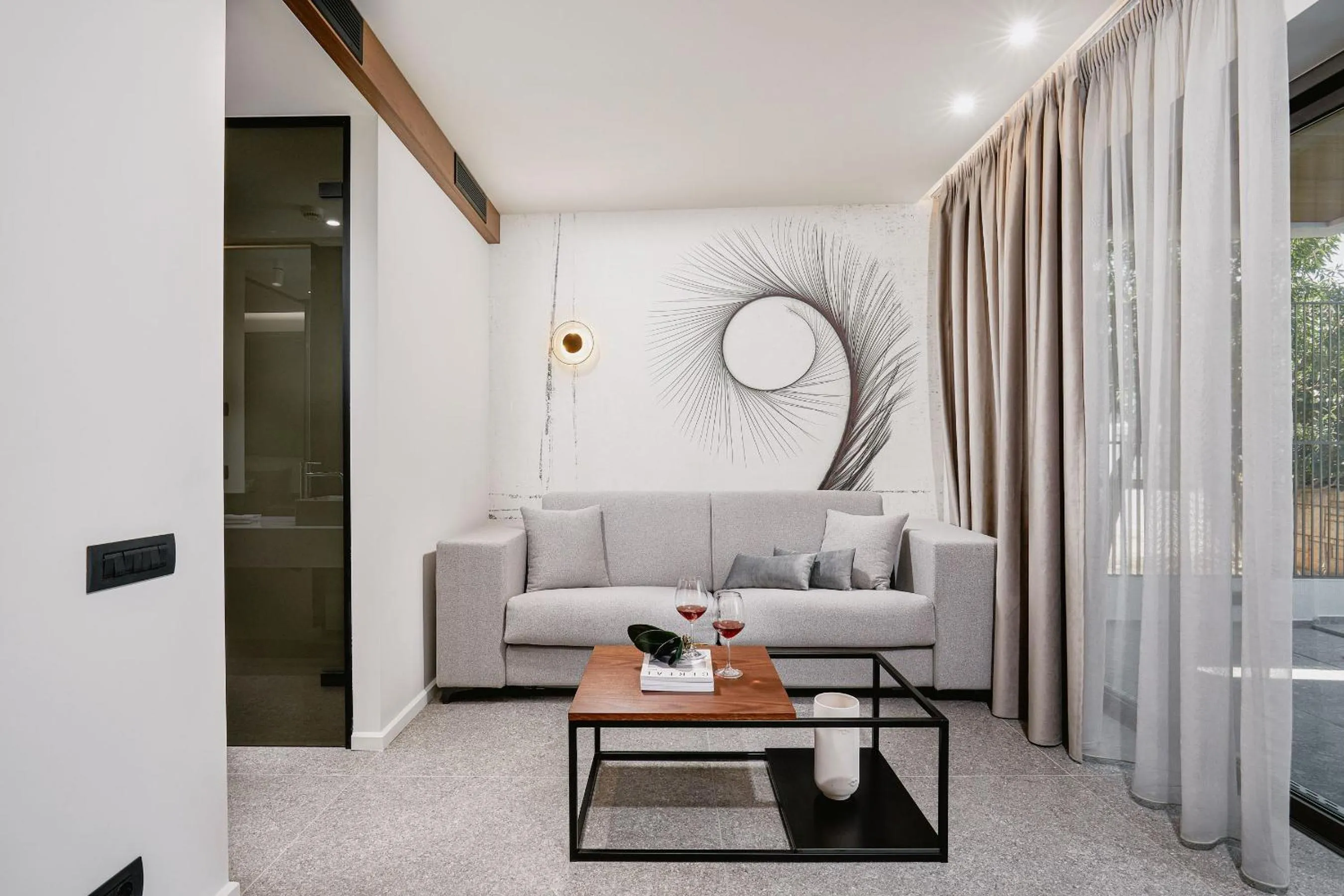 Living room in Origami Boutique Residences