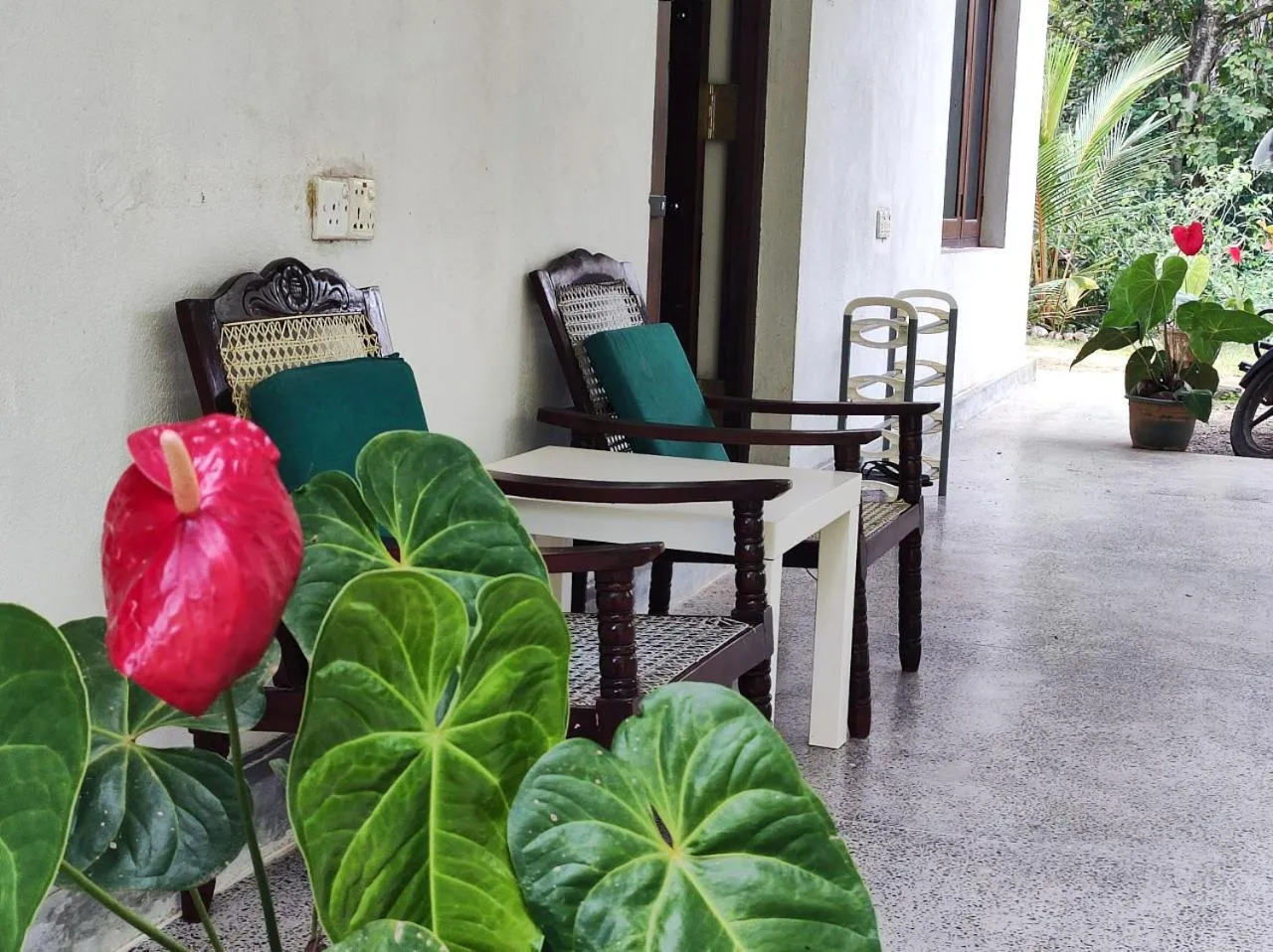 Patio in Schatzi's Hideaway