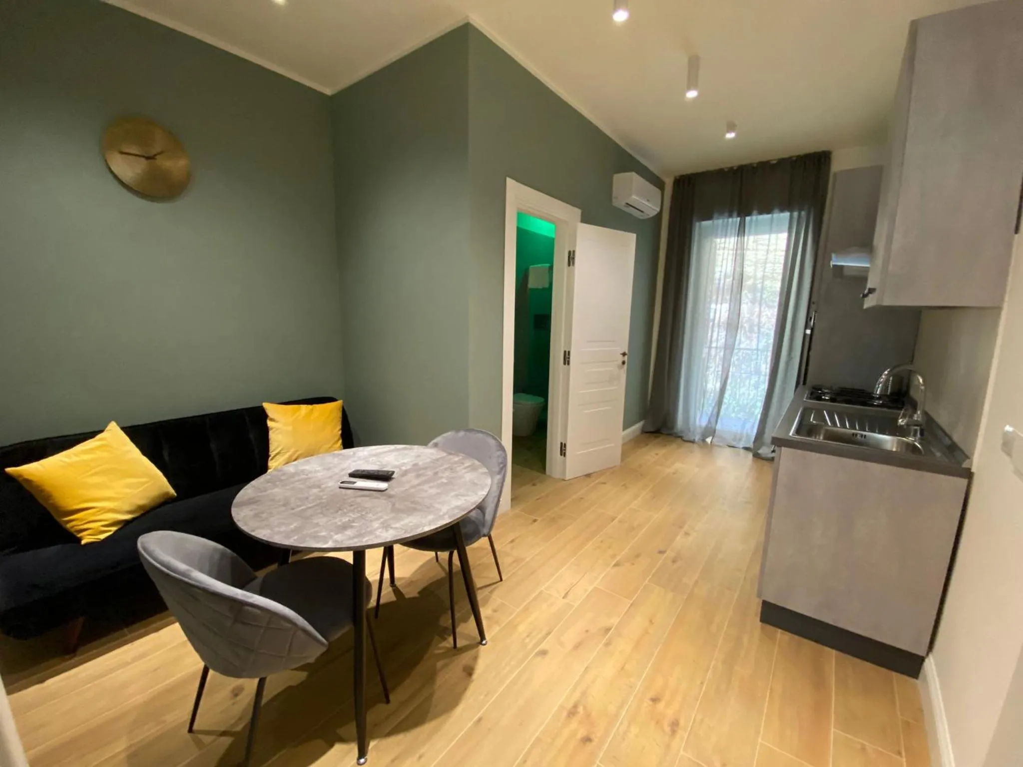 Kitchen or kitchenette in Krysos Luxury Rooms