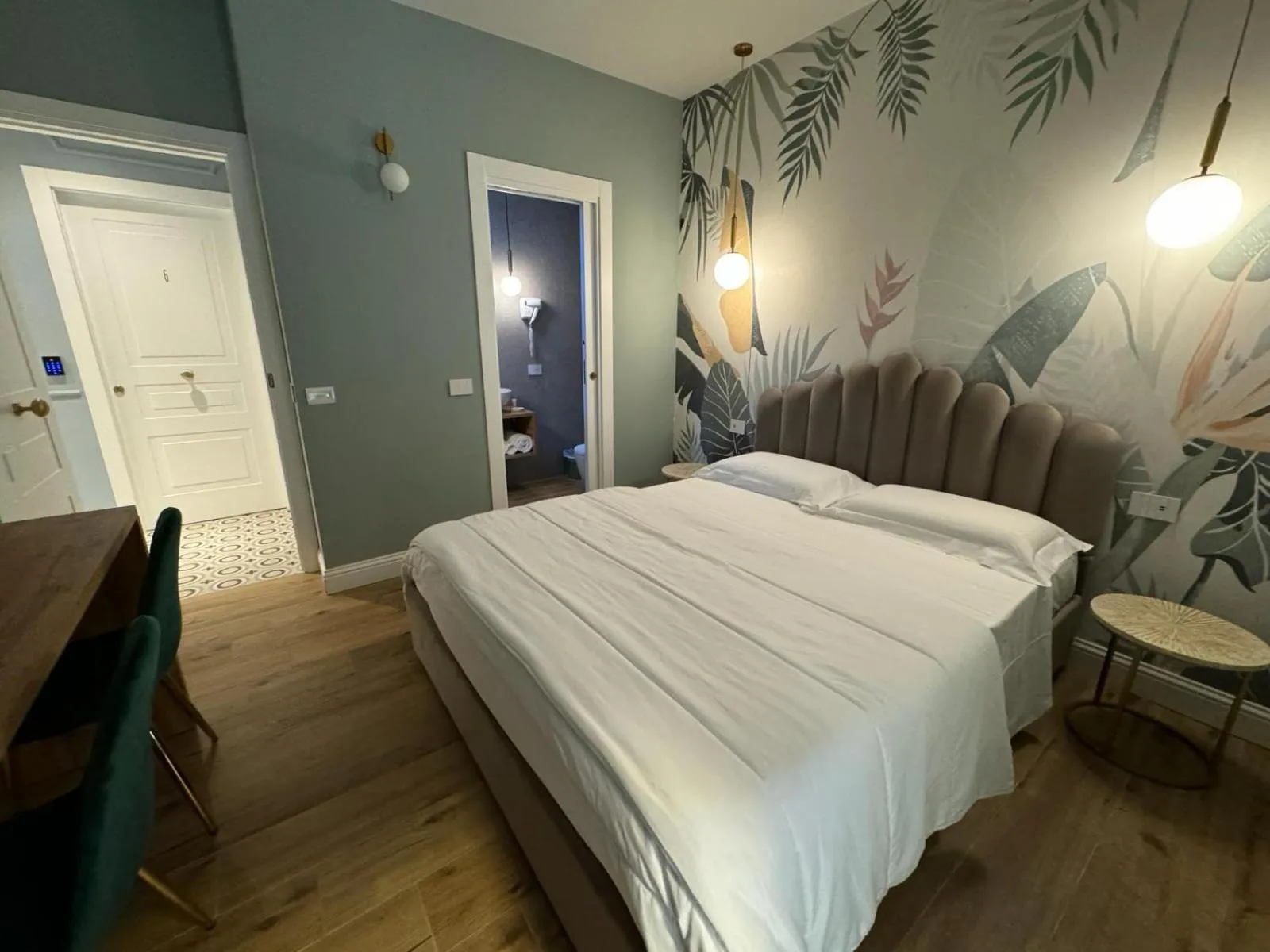 Bed in Krysos Luxury Rooms