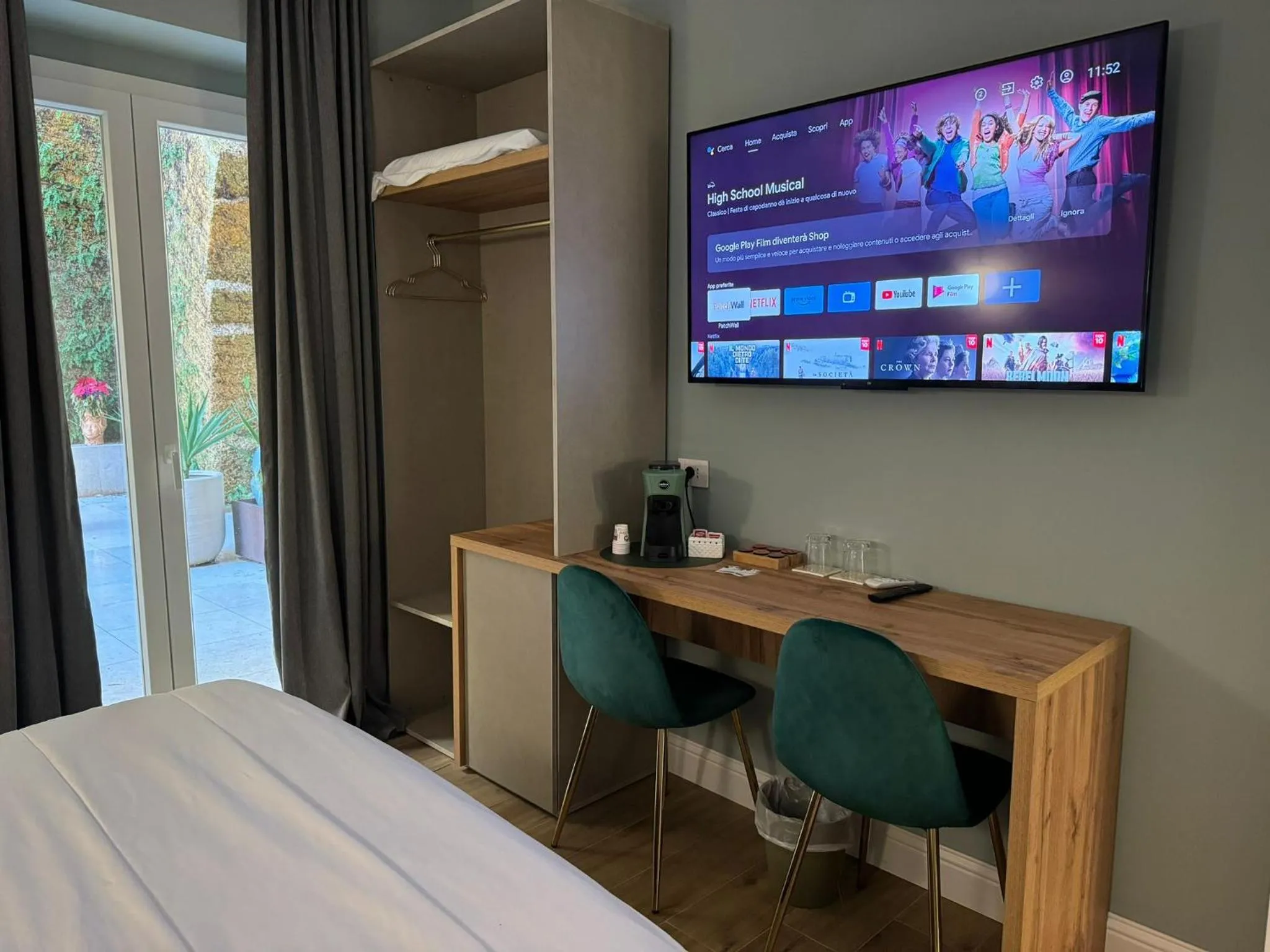 Bed in Krysos Luxury Rooms