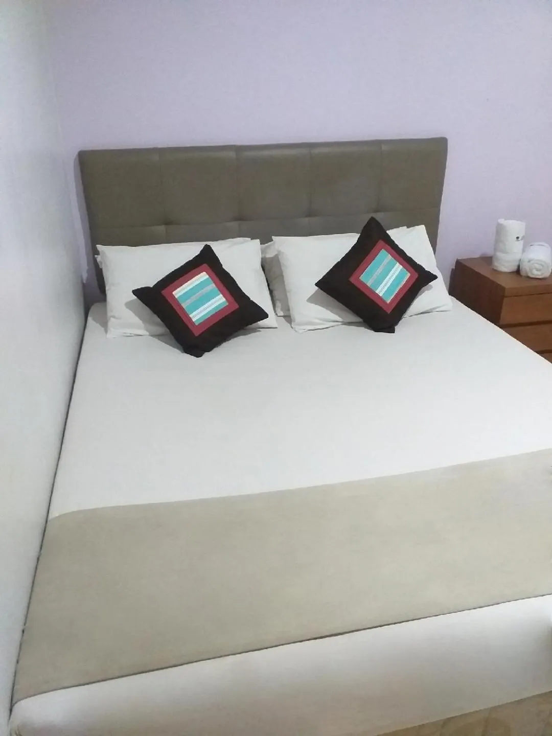 Bed in BLESSING RESIDENCE HOTEL