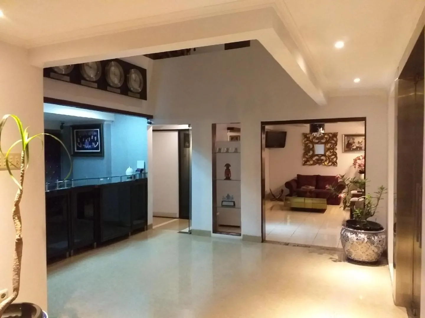 Bed in BLESSING RESIDENCE HOTEL