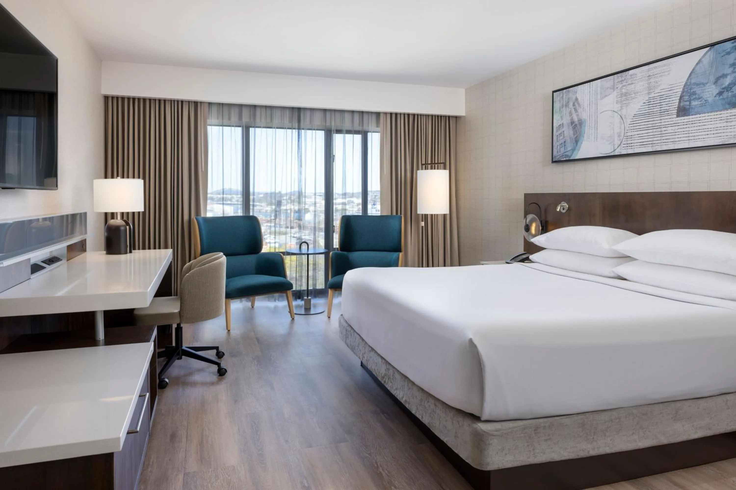 Photo of the whole room, Bed in Delta Hotels by Marriott Victoria Ocean Pointe Resort
