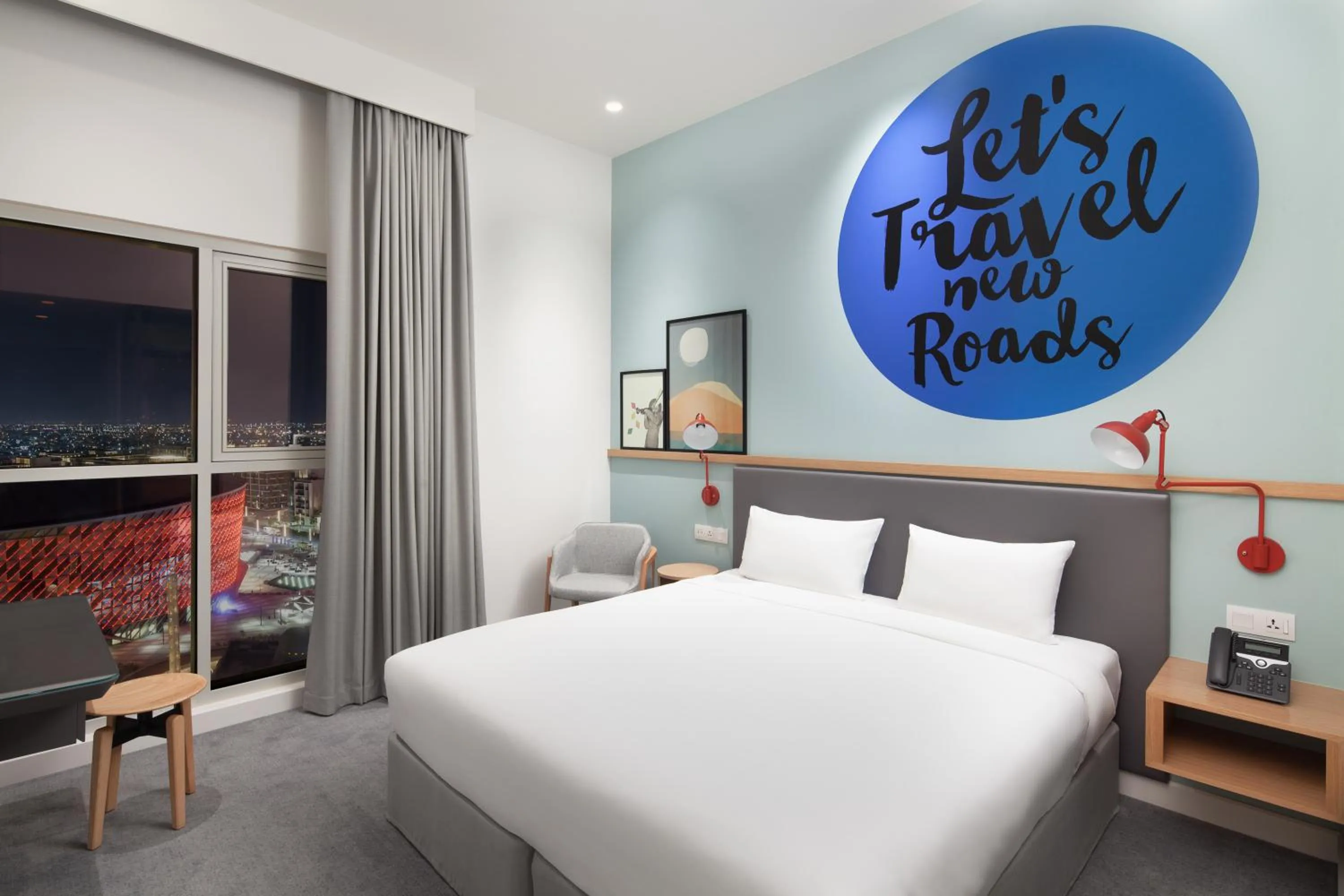 Bedroom, Bed in Rove City Walk