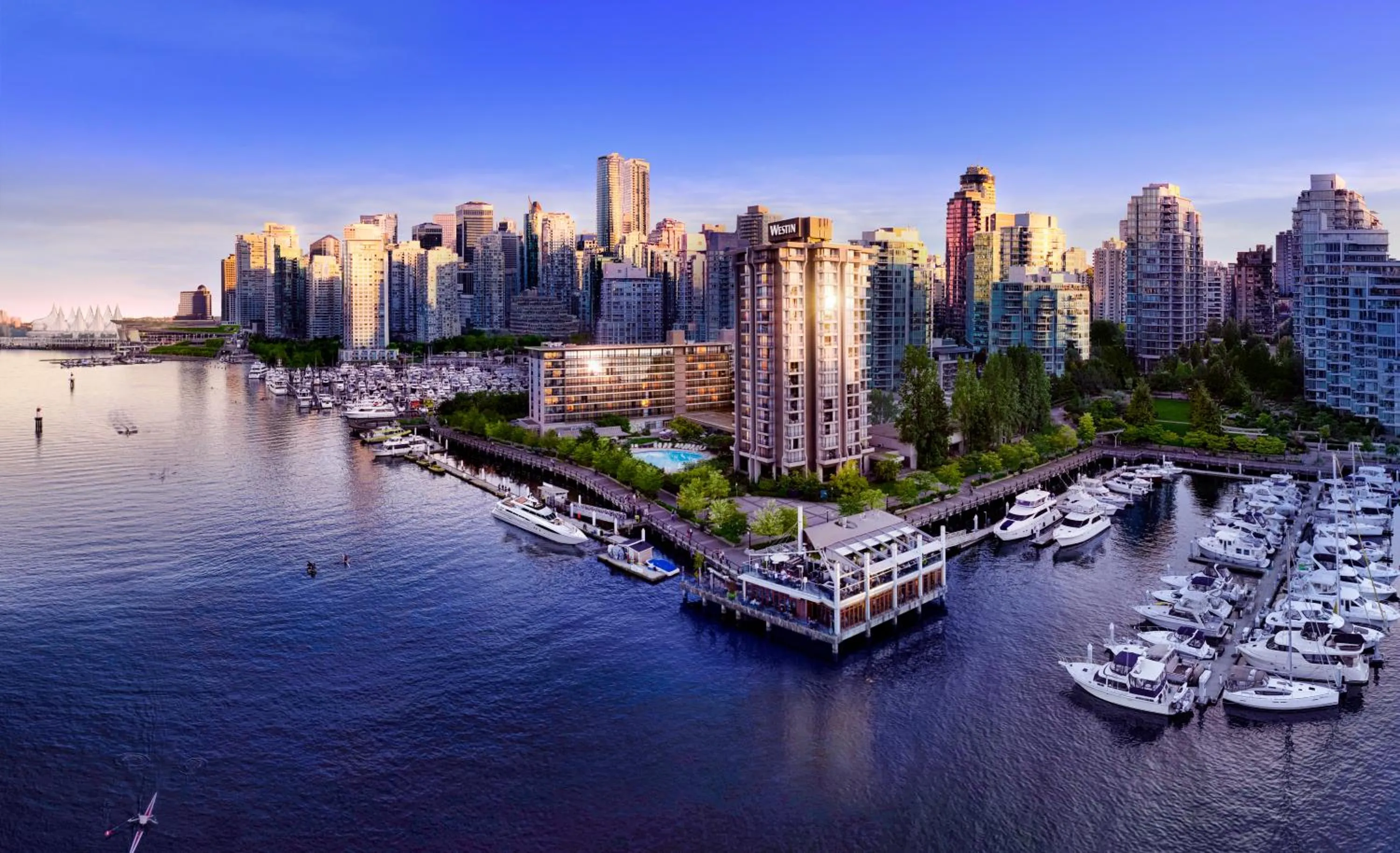 Property building in The Westin Bayshore, Vancouver