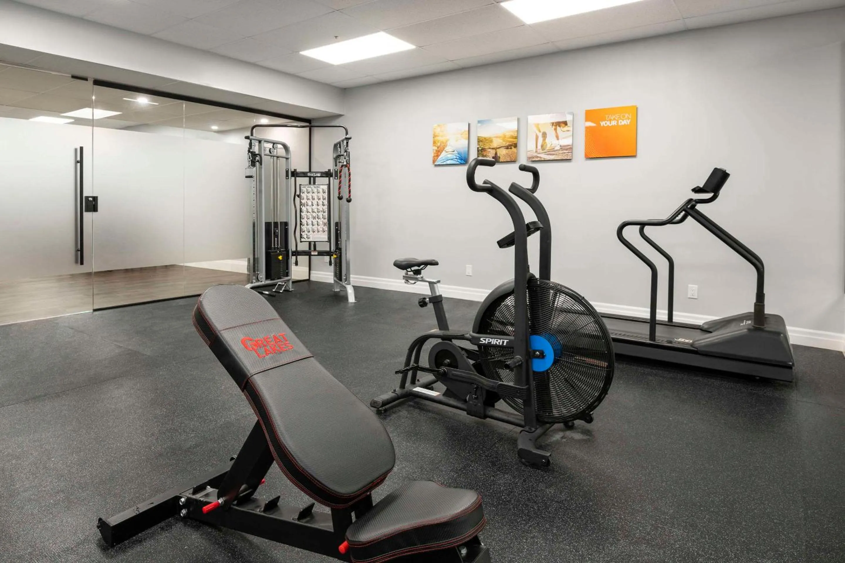Fitness centre/facilities in Comfort Hotel