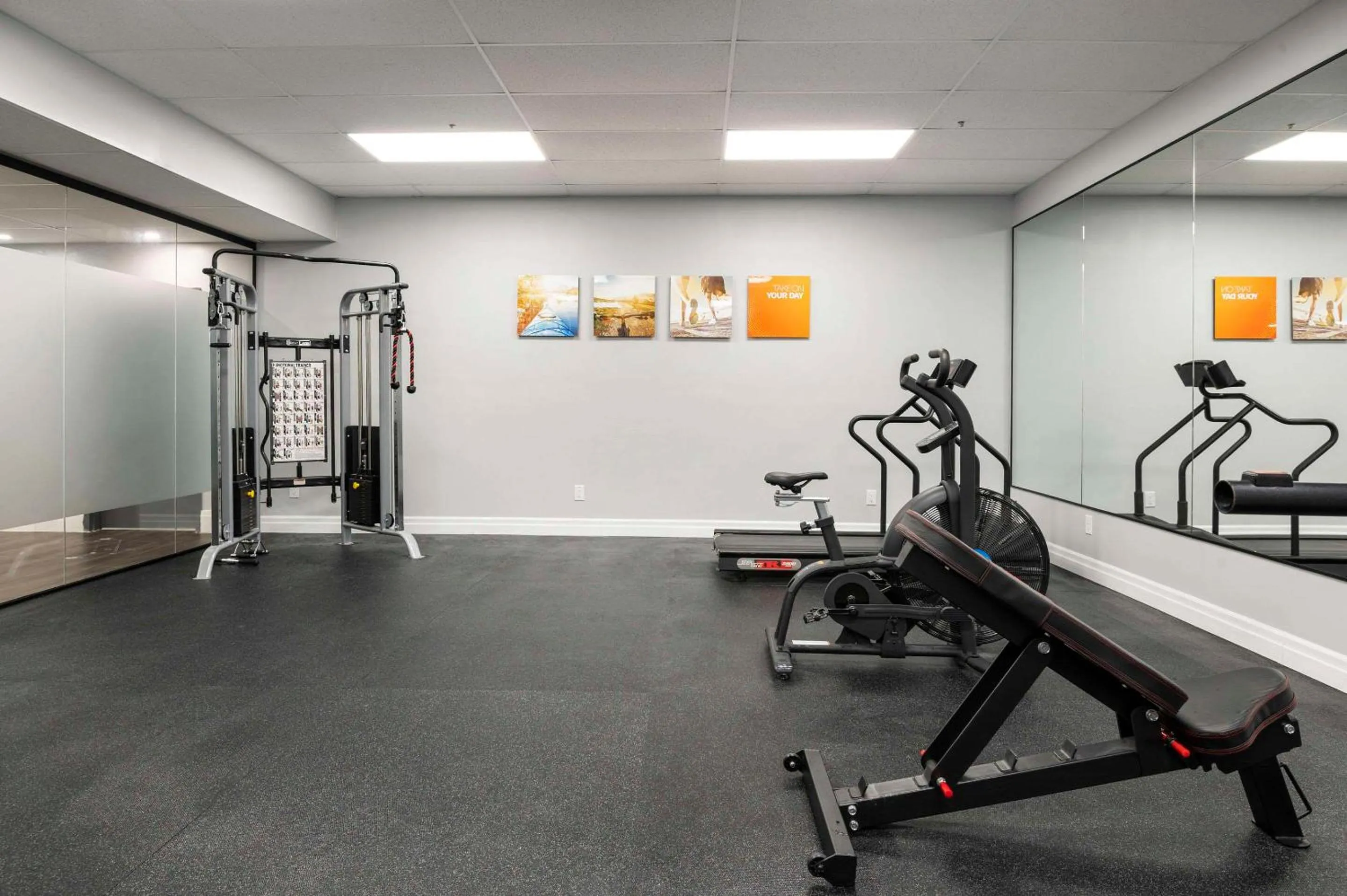 Fitness centre/facilities in Comfort Hotel