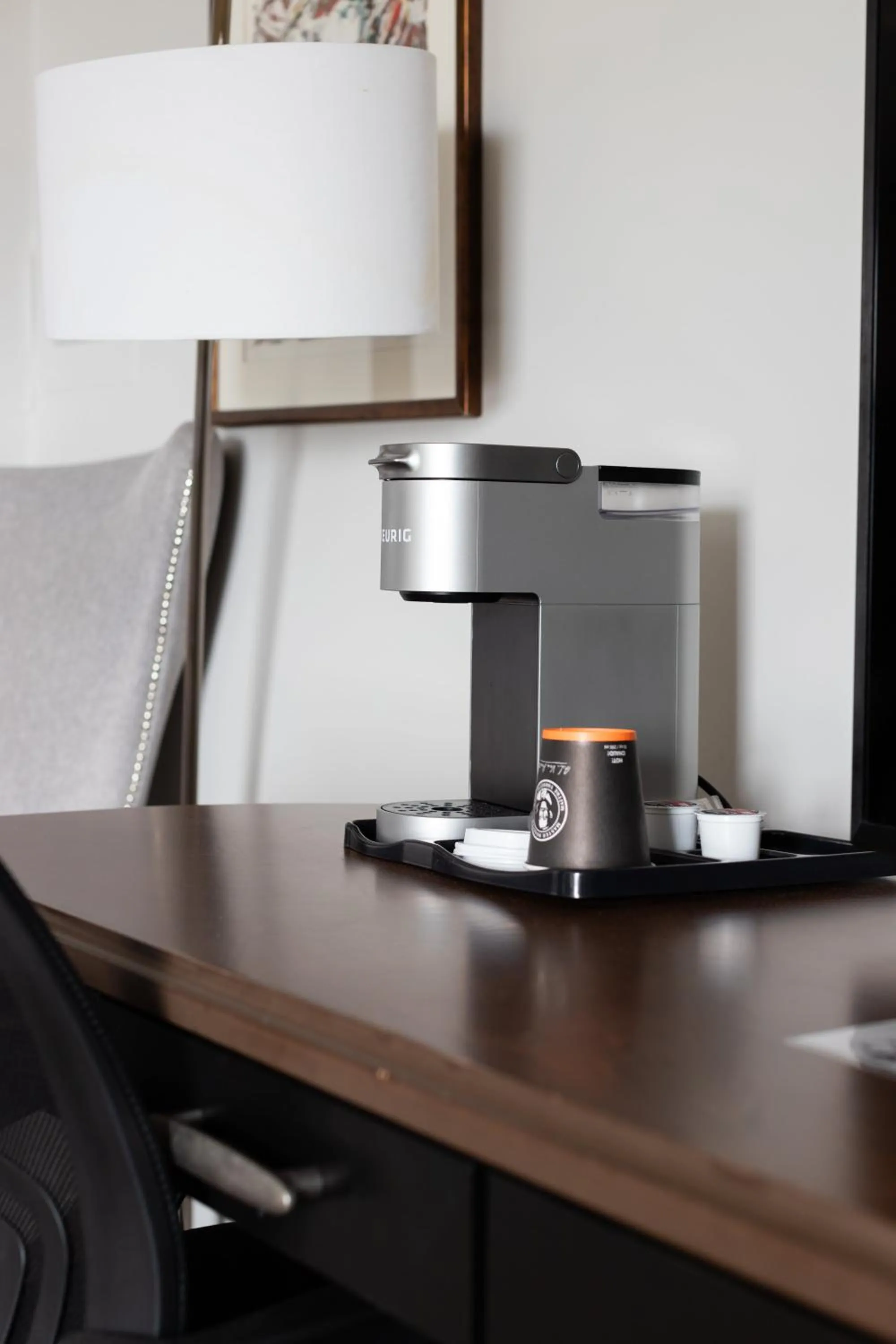 Coffee/tea facilities in Hotel Champlain