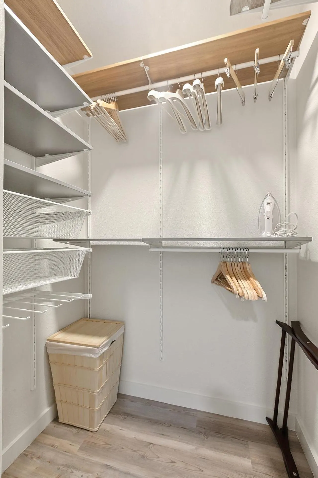 flat iron in Contemporary Couples Getaway Near Austin Favorites - Loft 21