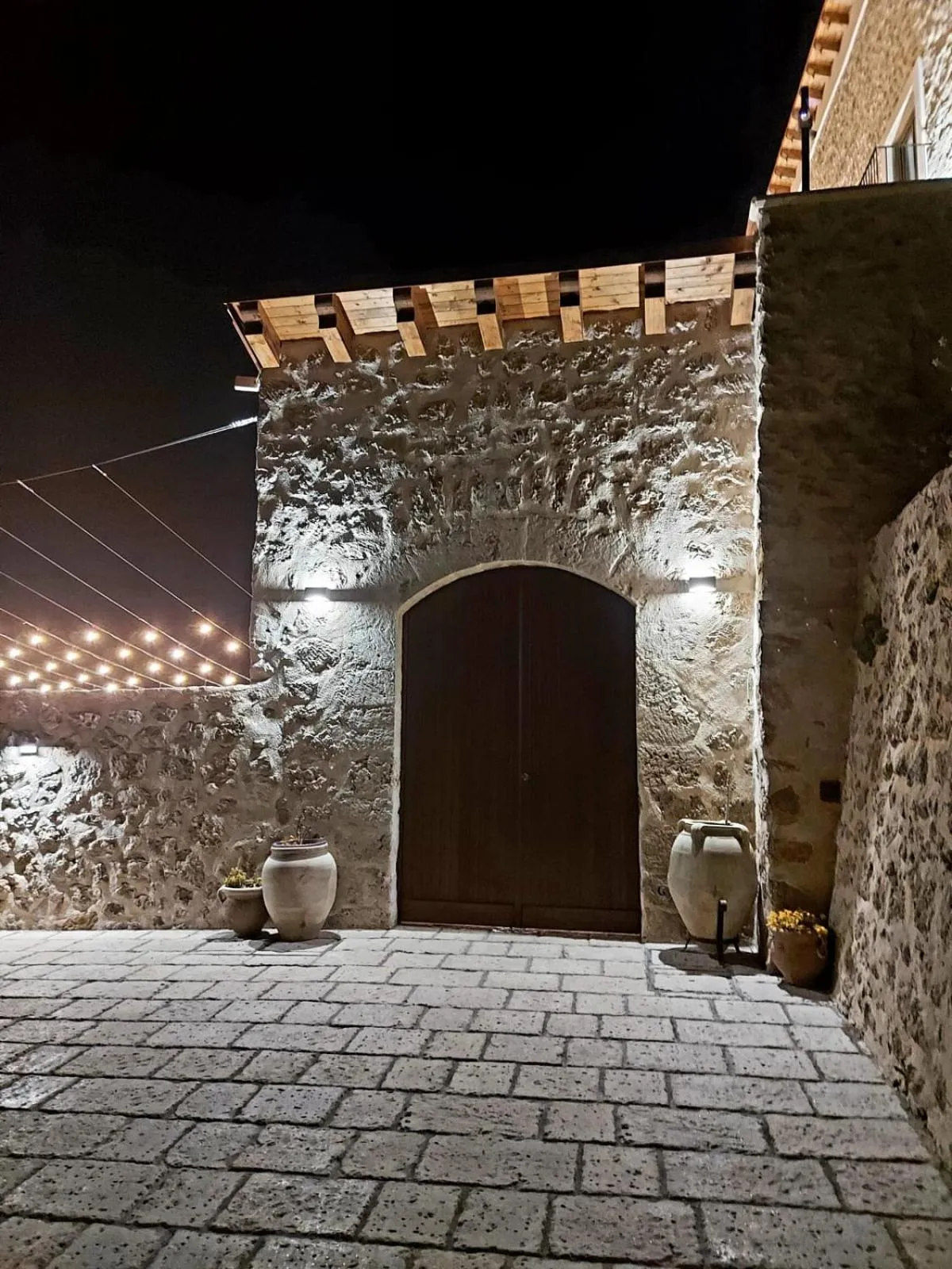 Facade/entrance in Masseria Torre Saracena