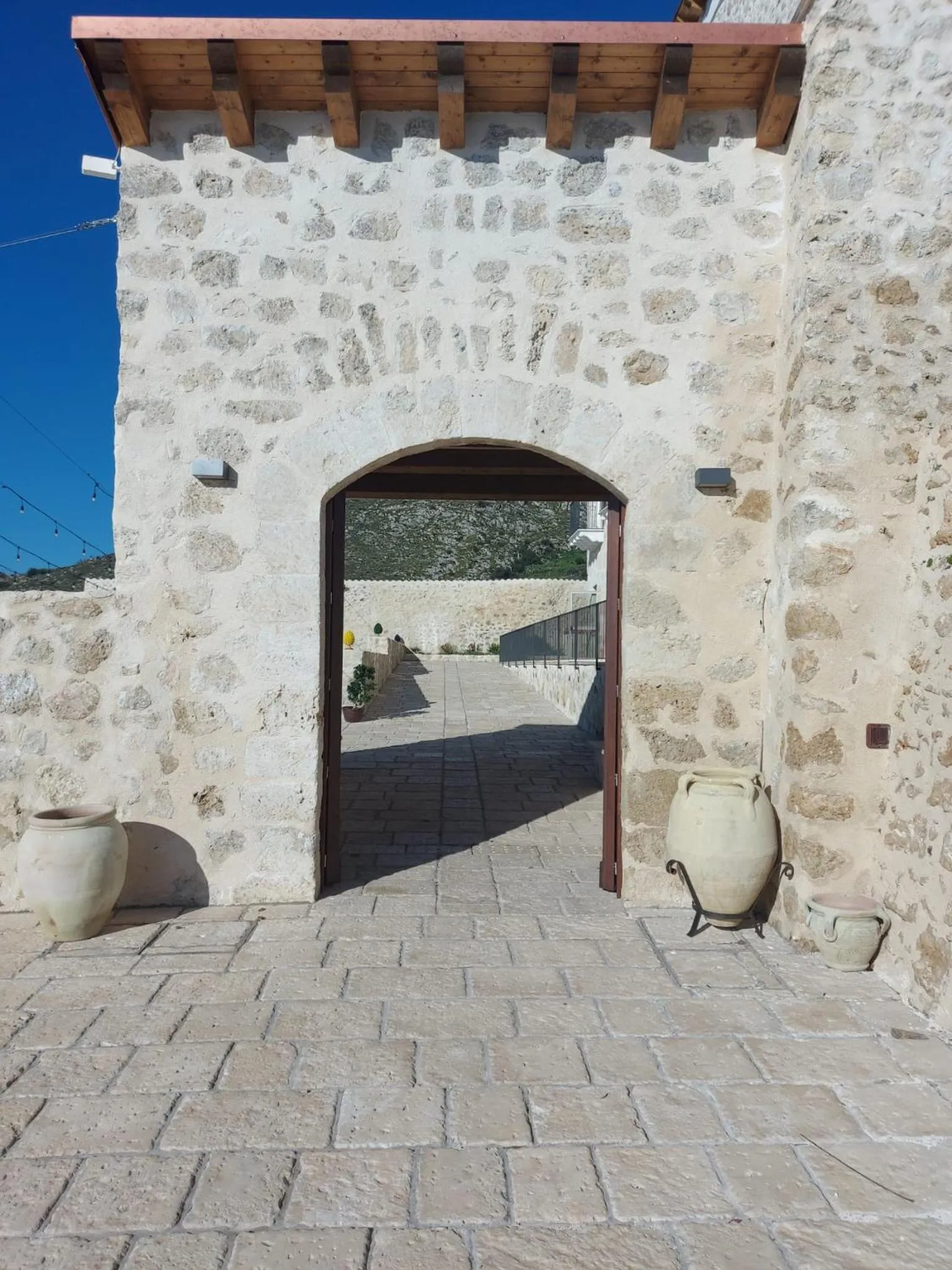 Facade/entrance in Masseria Torre Saracena