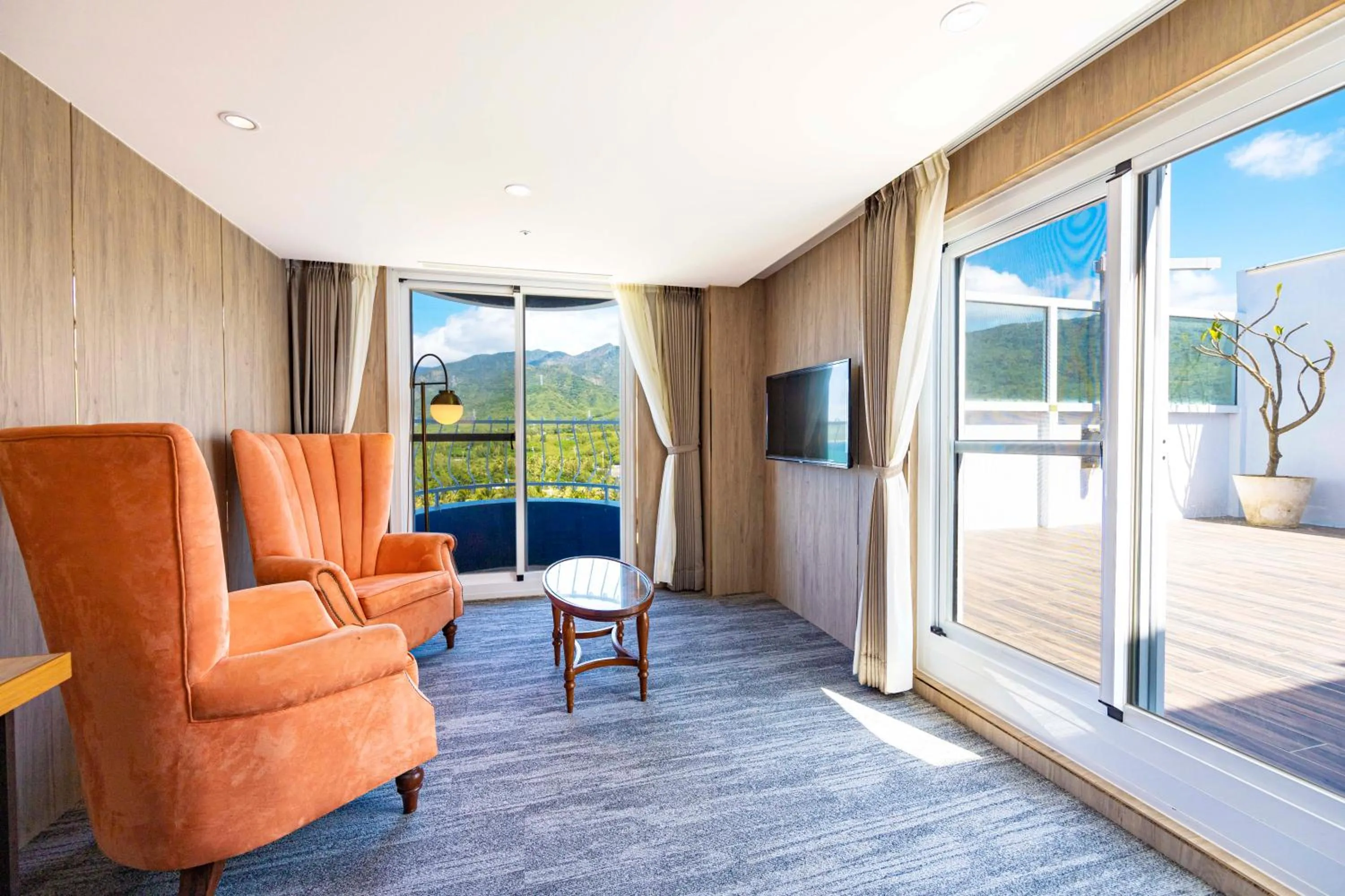 Living room in Kenting Long Beach Hotel