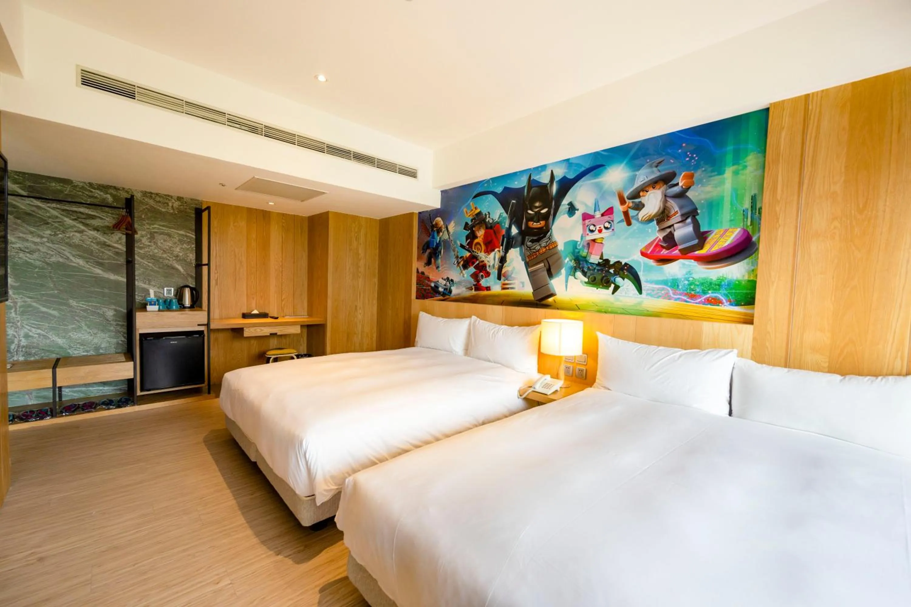 Bed in Kenting Long Beach Hotel