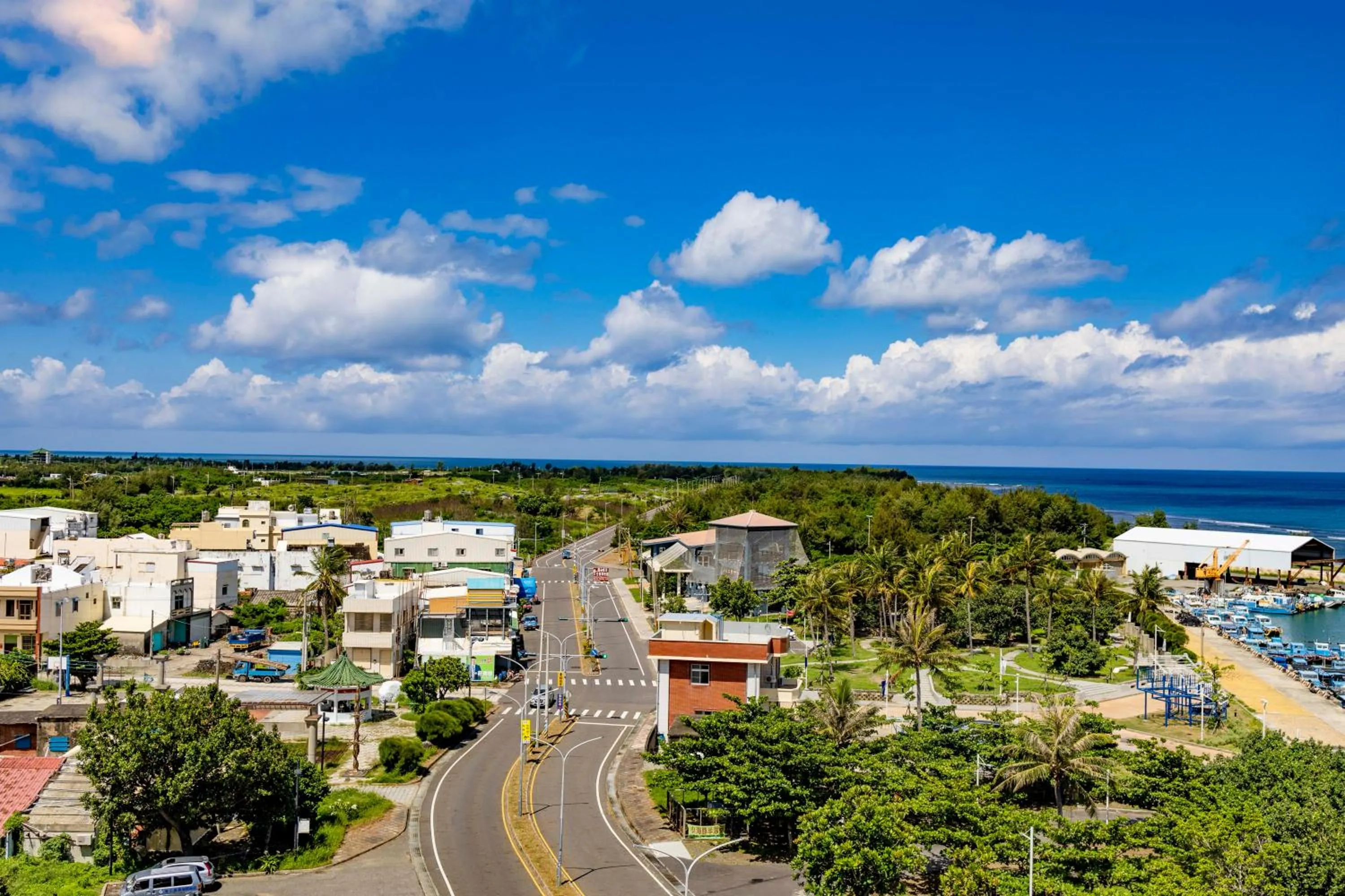 City view in Kenting Long Beach Hotel
