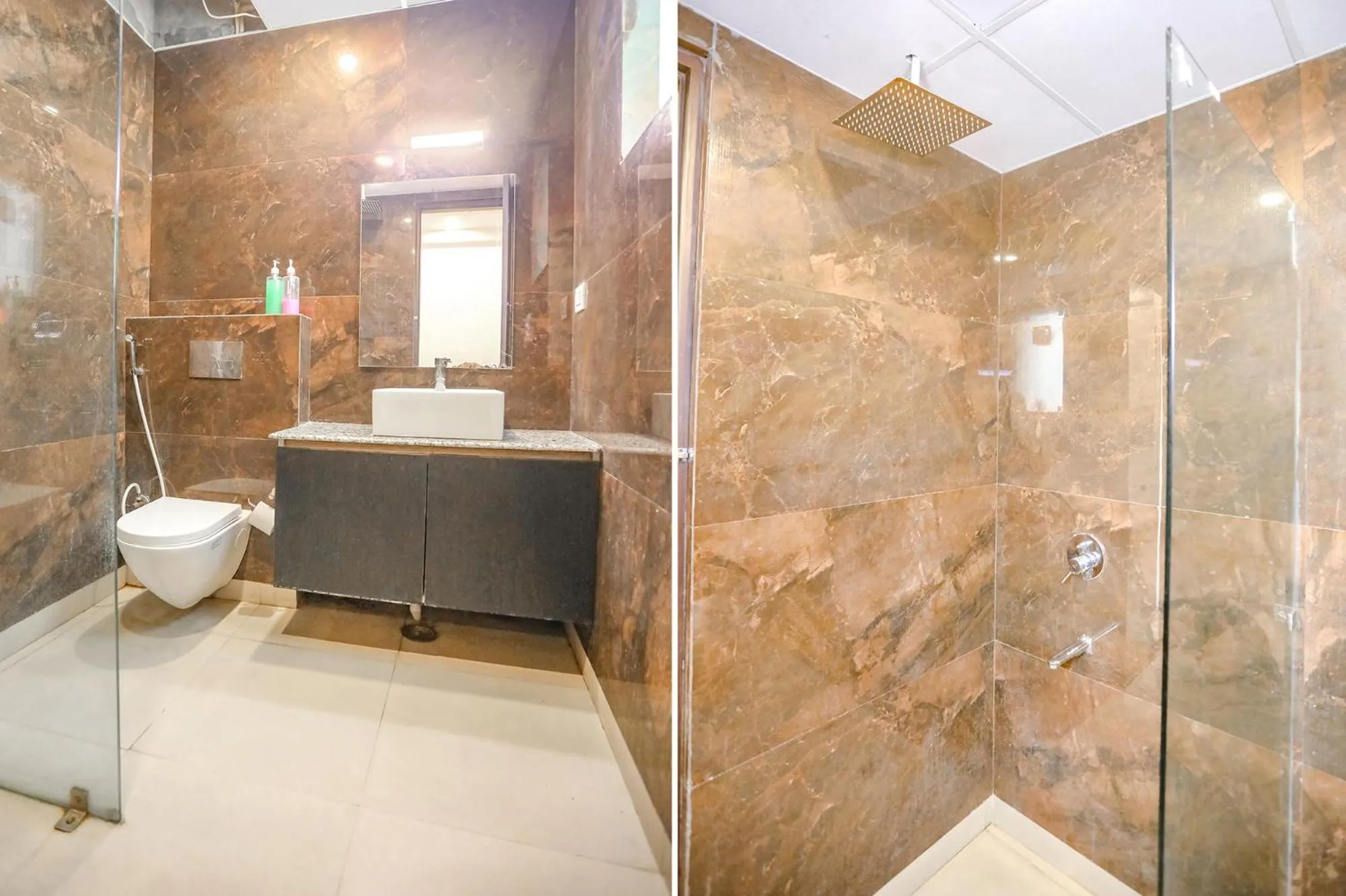 Bathroom in FabHotel F9 Sector 19