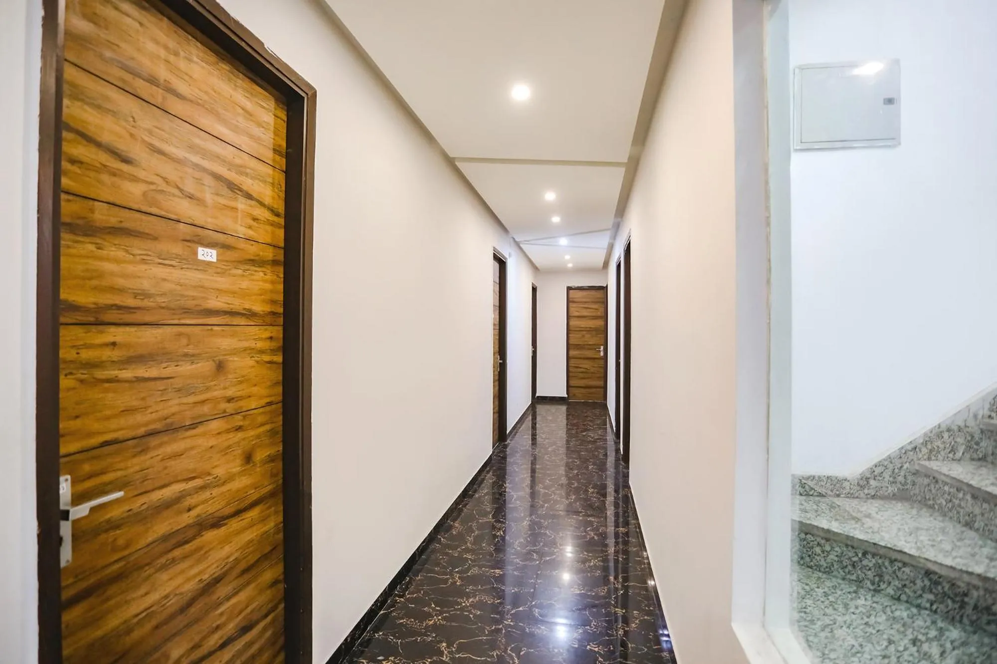 Lobby or reception in FabHotel F9 Sector 19