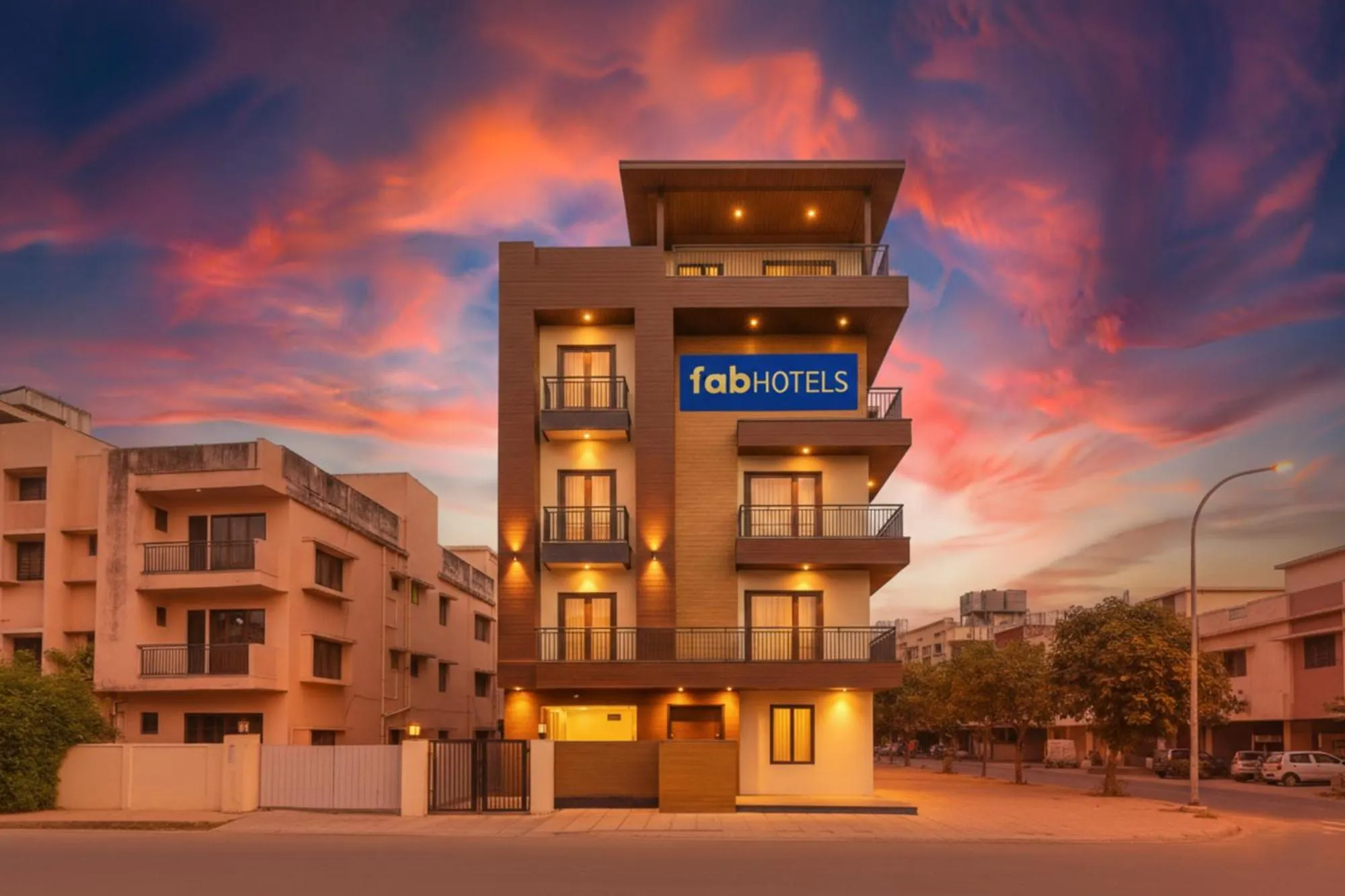 Property building in FabHotel F9 Sector 19