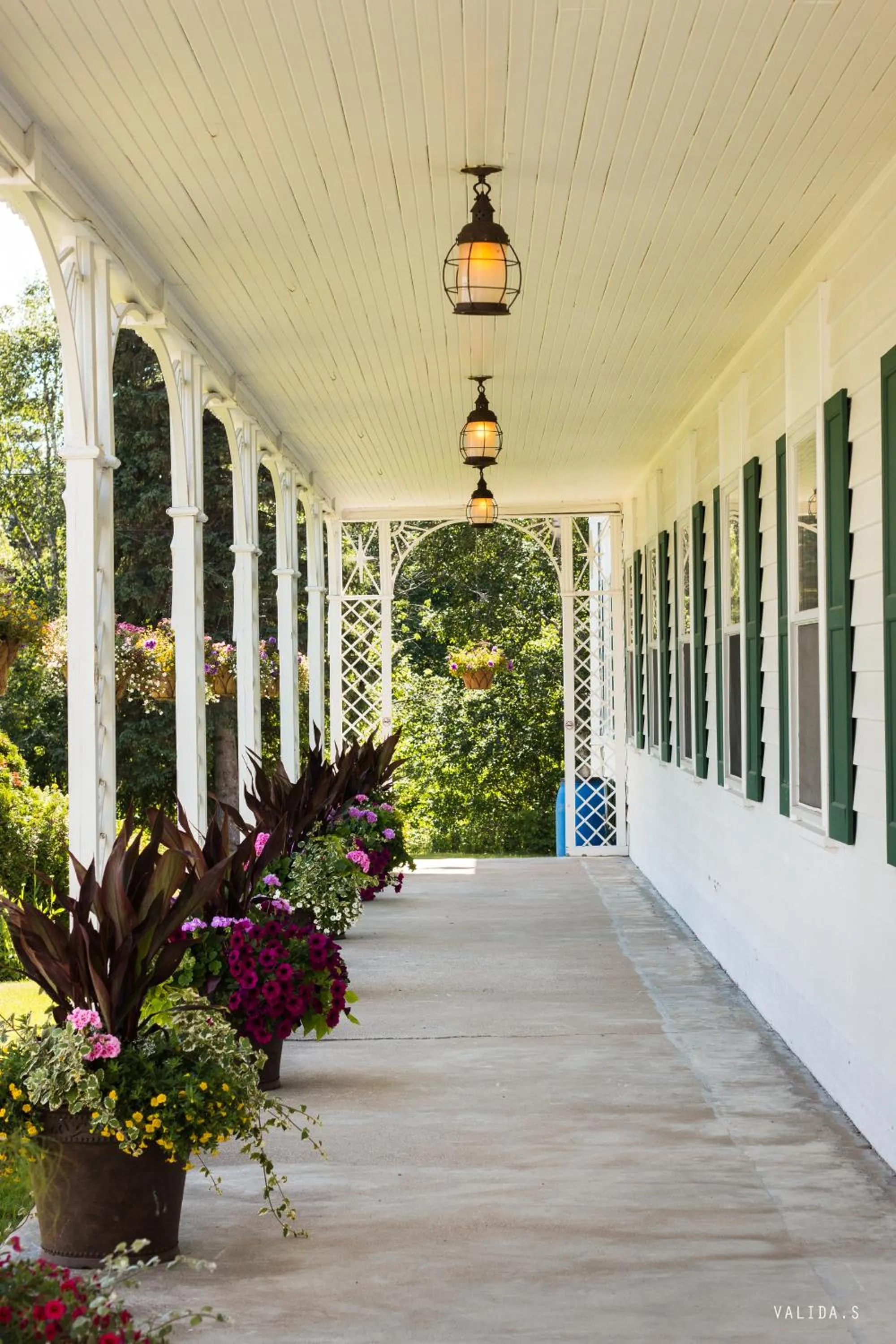 Balcony/Terrace in Hotel Tadoussac