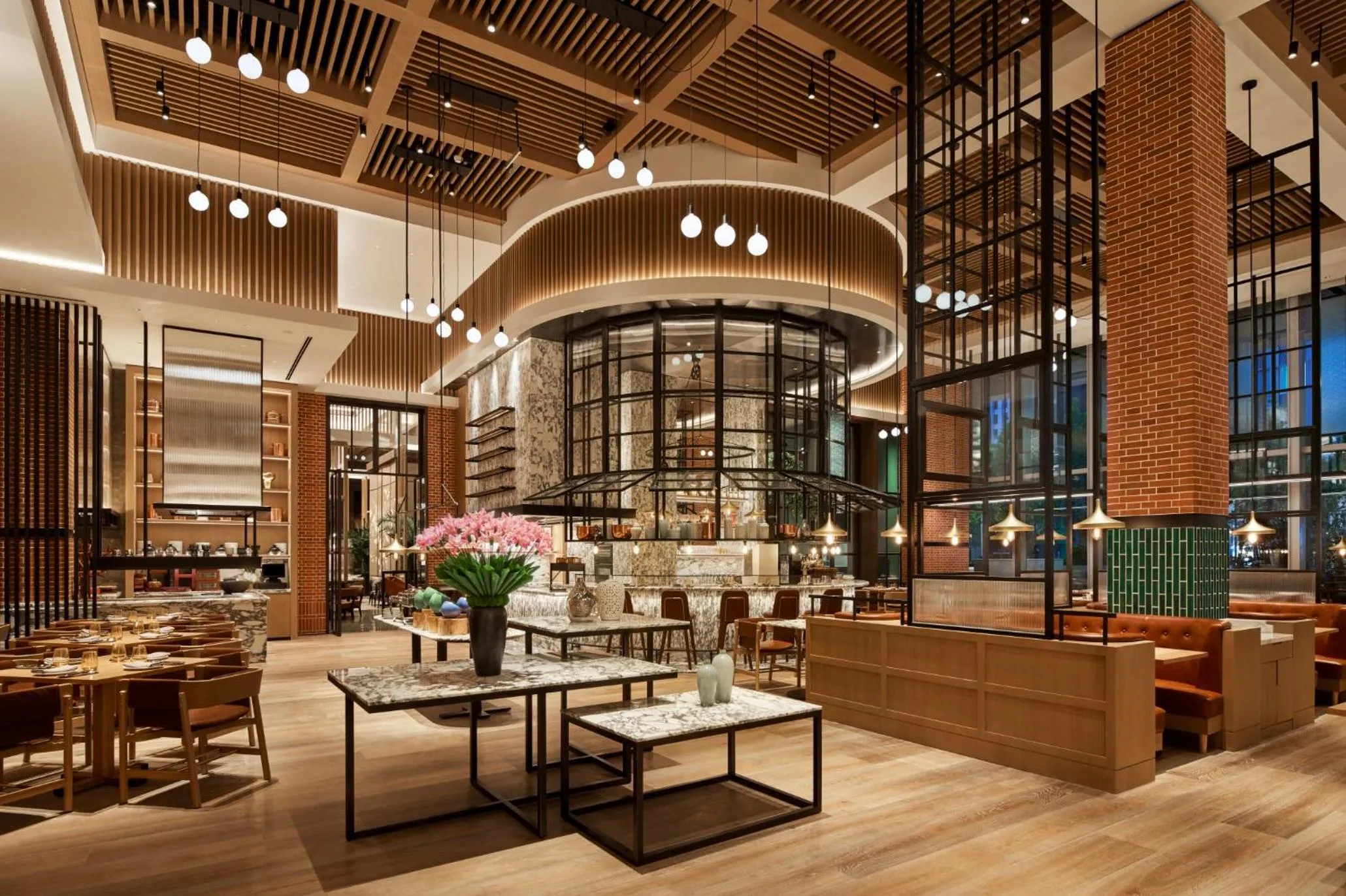 Restaurant/places to eat in Shangri-La Qiantan, Shanghai - Steps away from the Oriental Sports Center, and easy reach the vibrant art scene of West Bund