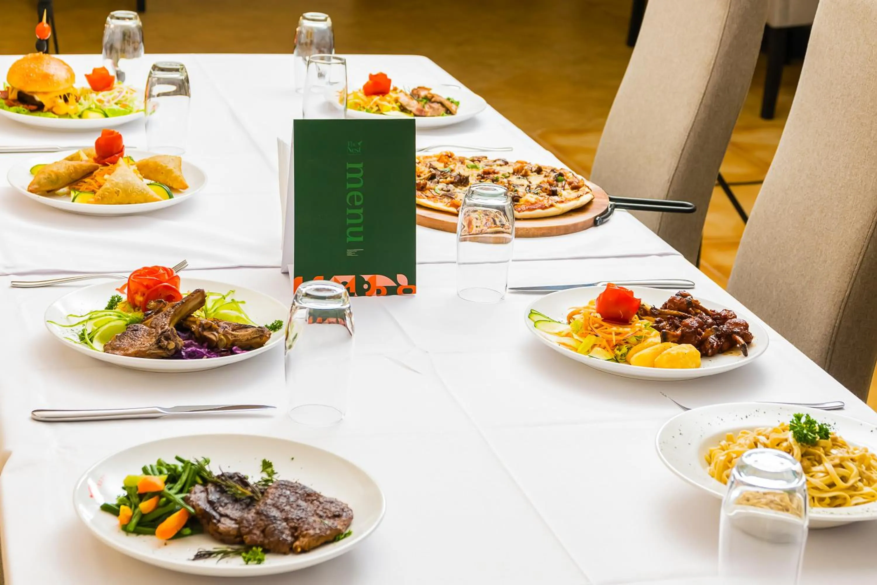 Lunch in Canary Hotel Kampala