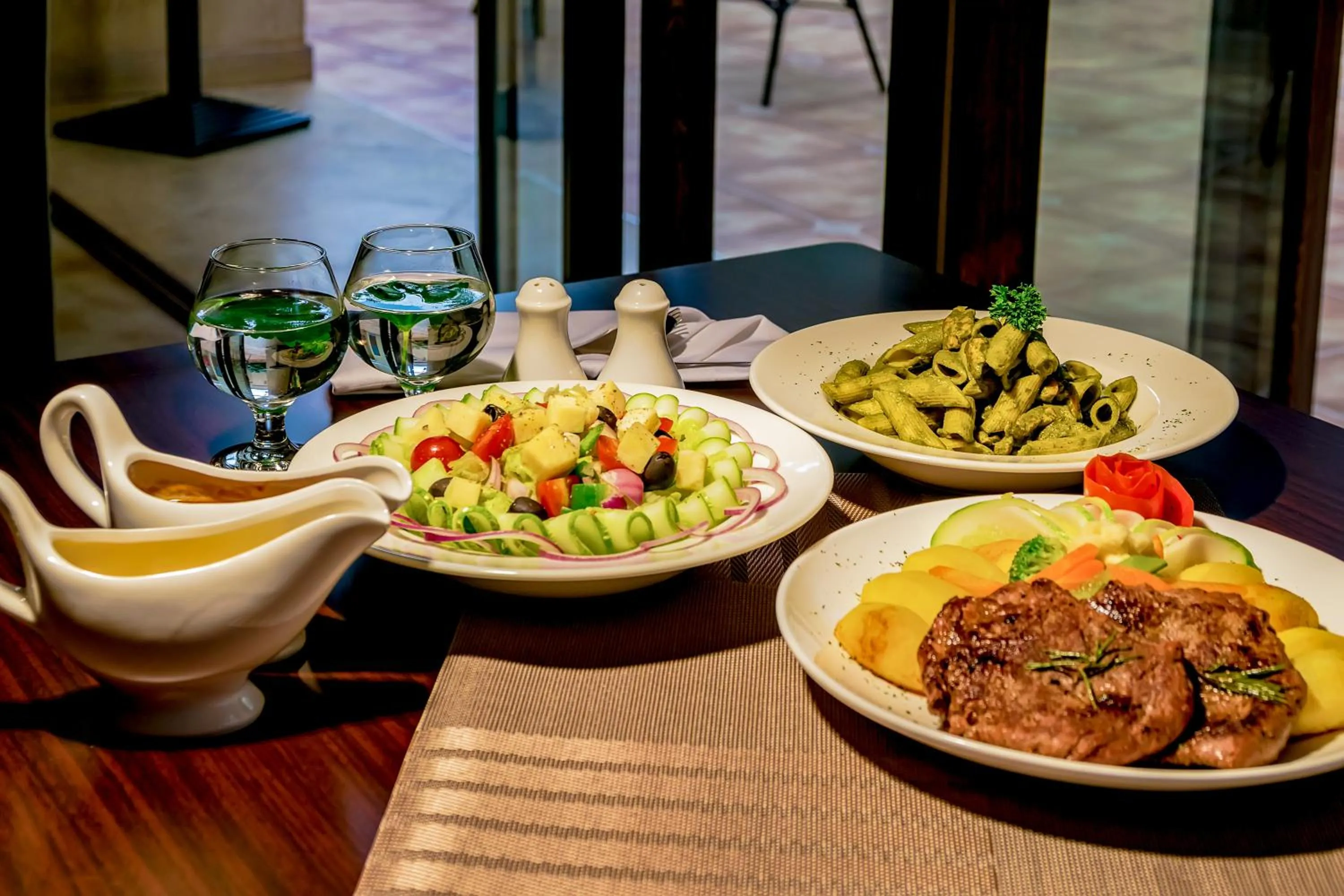 Lunch in Canary Hotel Kampala