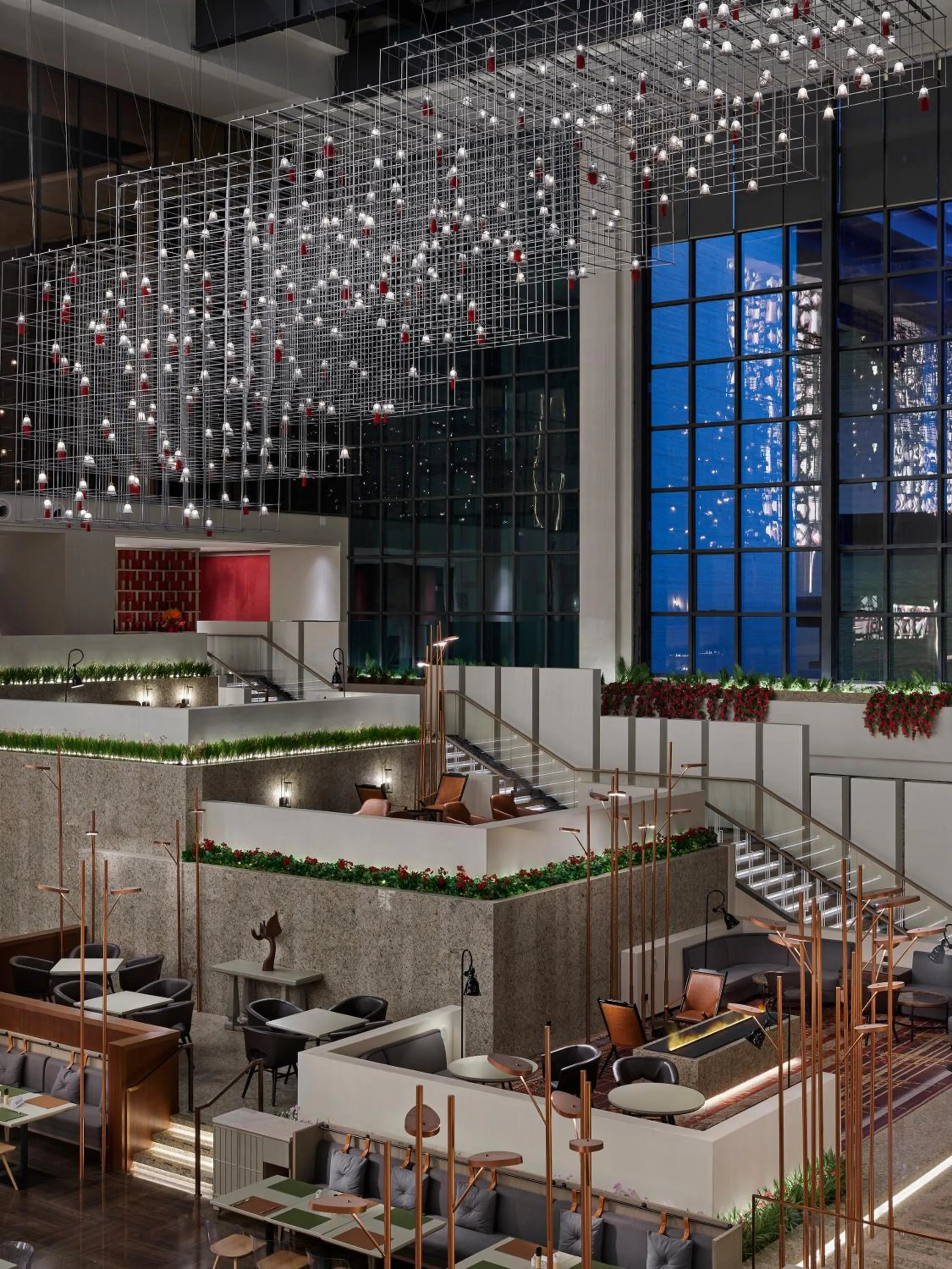 Lounge or bar in Hilton Shigatse