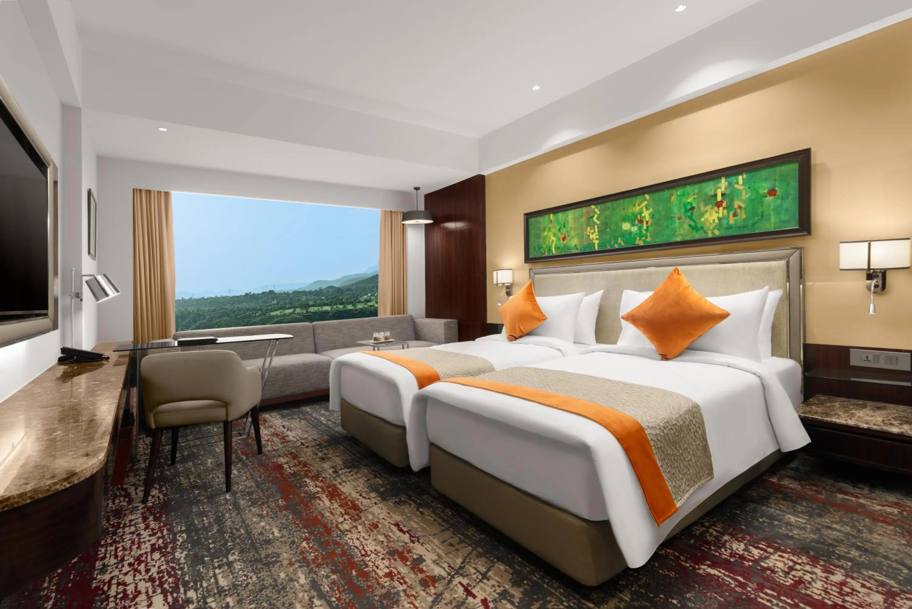 Mountain view, Bed in Welcomhotel By ITC Hotels, Katra