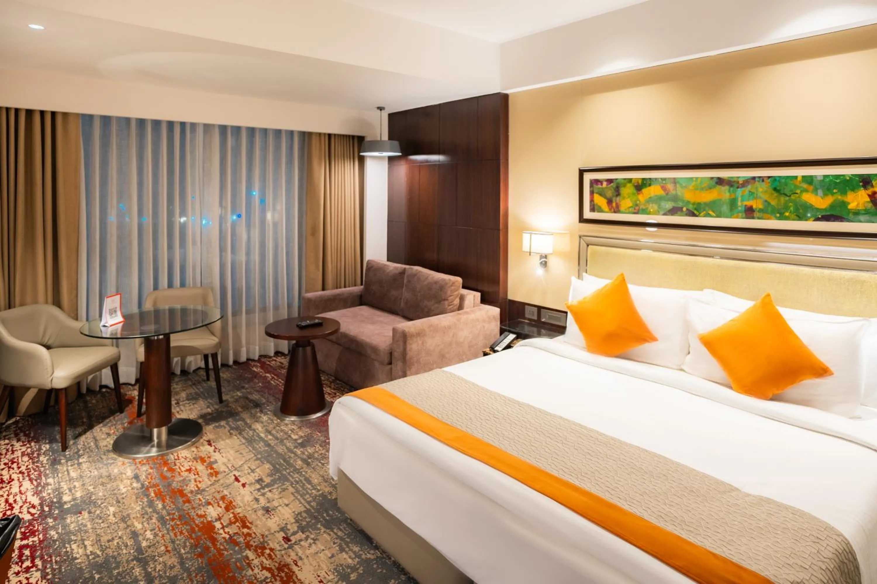 Bedroom, Bed in Welcomhotel By ITC Hotels, Katra