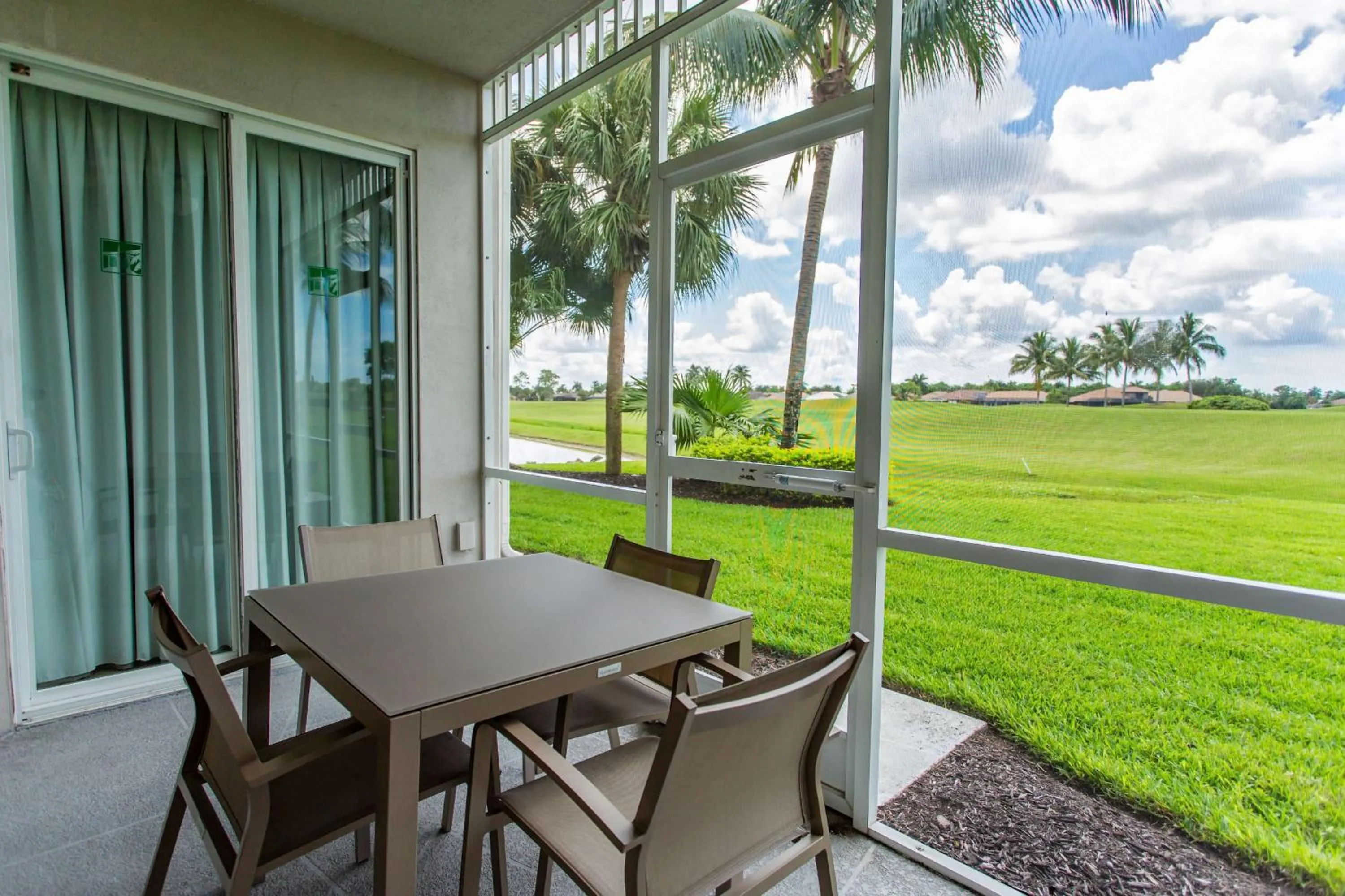 Patio in Messina Vacation Rental