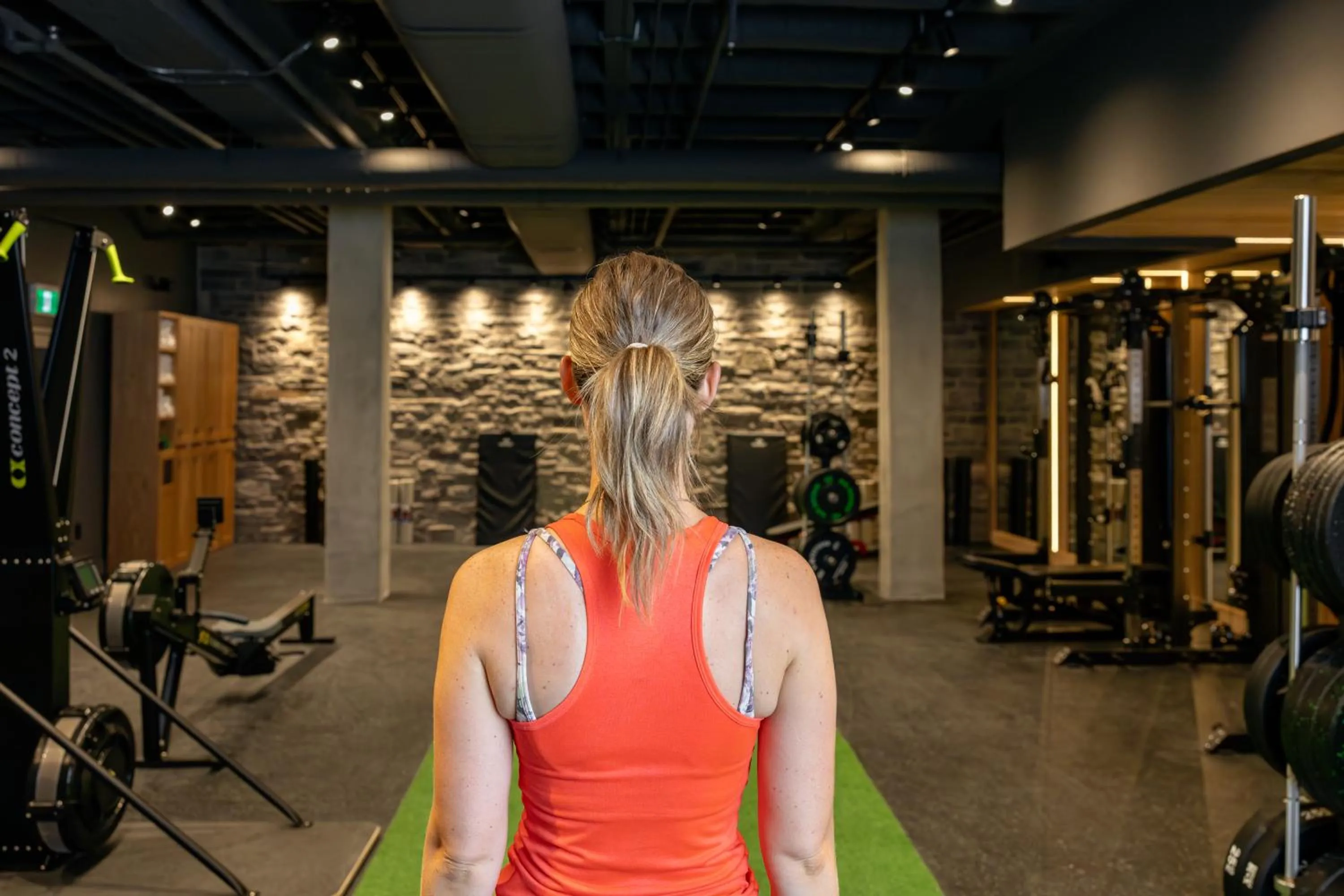 Fitness centre/facilities in Hotel Manoir Victoria