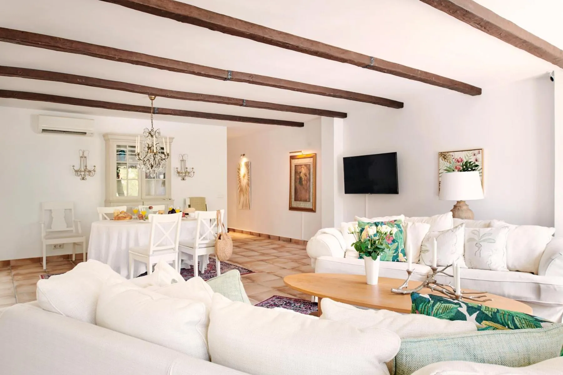 Living room in Balcon de Europa