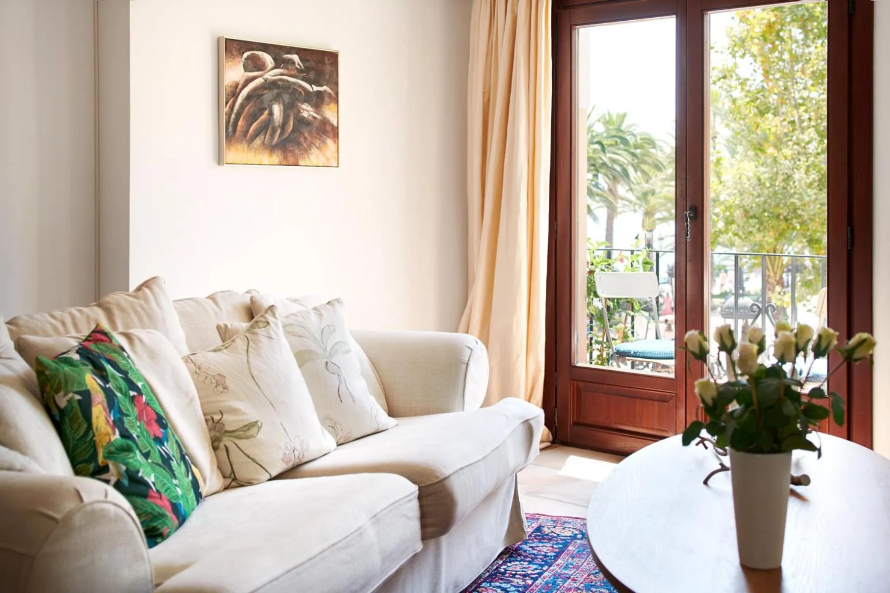Living room in Balcon de Europa