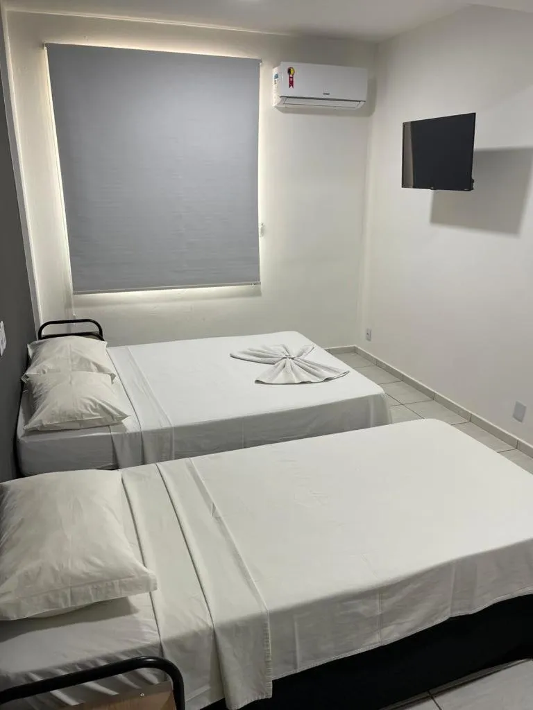 Bed in Bravo City Hotel São Jose do Rio Preto Ltda