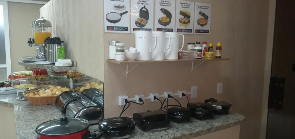 Food in Bravo City Hotel São Jose do Rio Preto Ltda