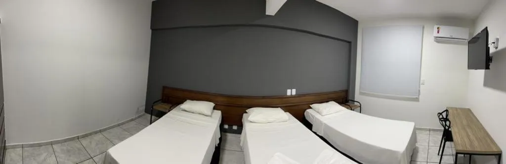 Bed in Bravo City Hotel São Jose do Rio Preto Ltda