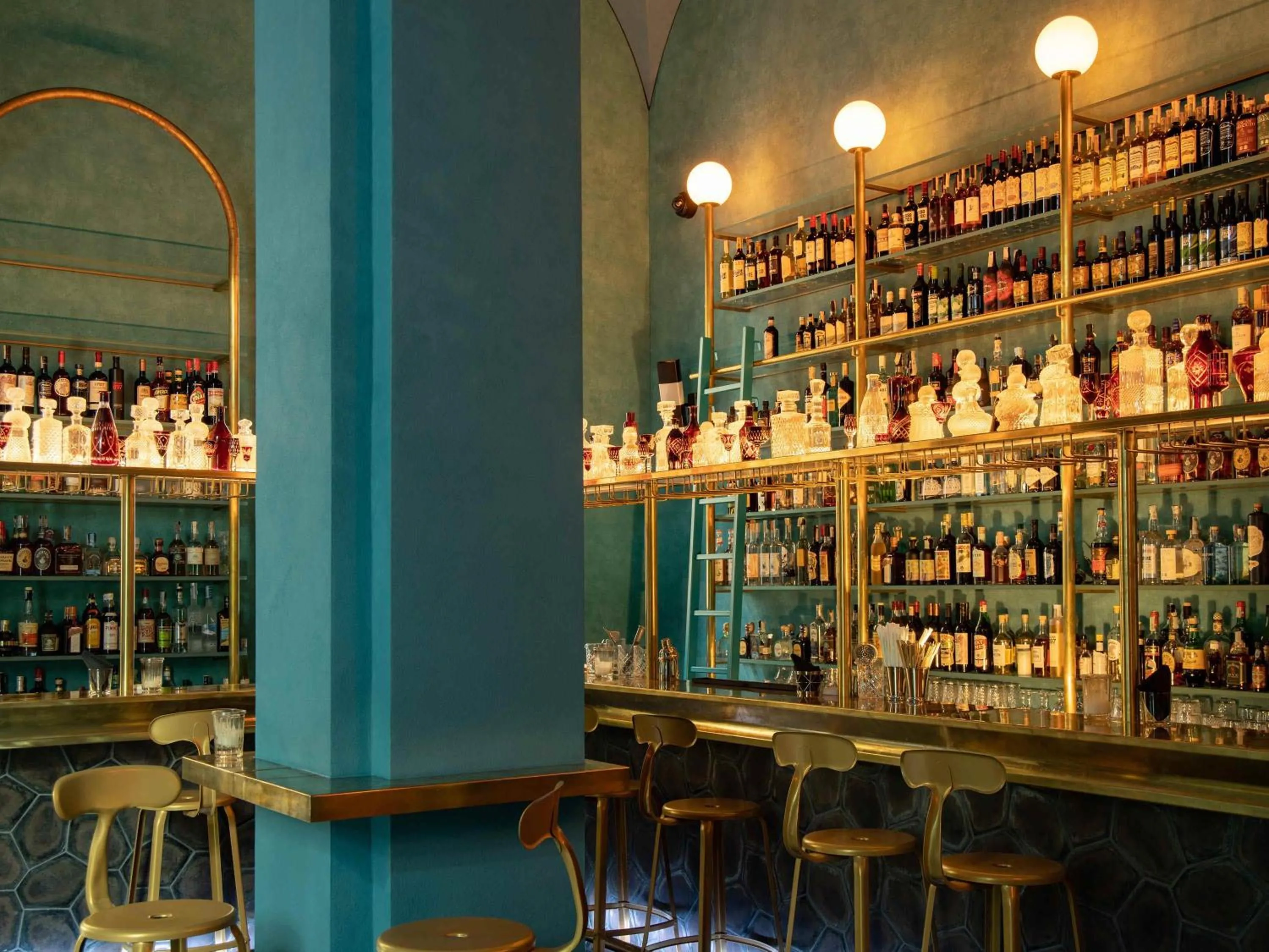 Lounge or bar in 25hours Hotel Florence Piazza San Paolino