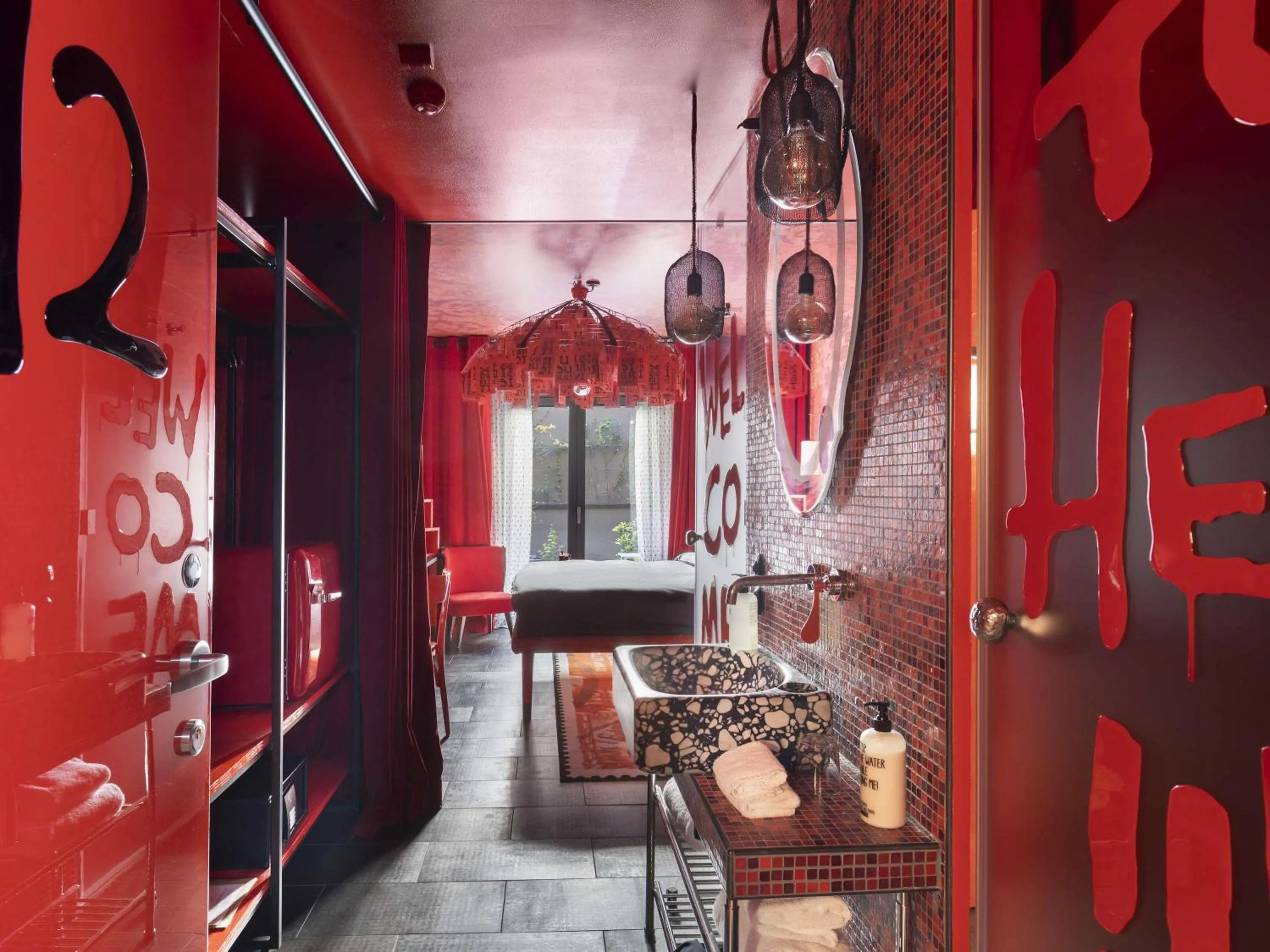 Bedroom in 25hours Hotel Florence Piazza San Paolino