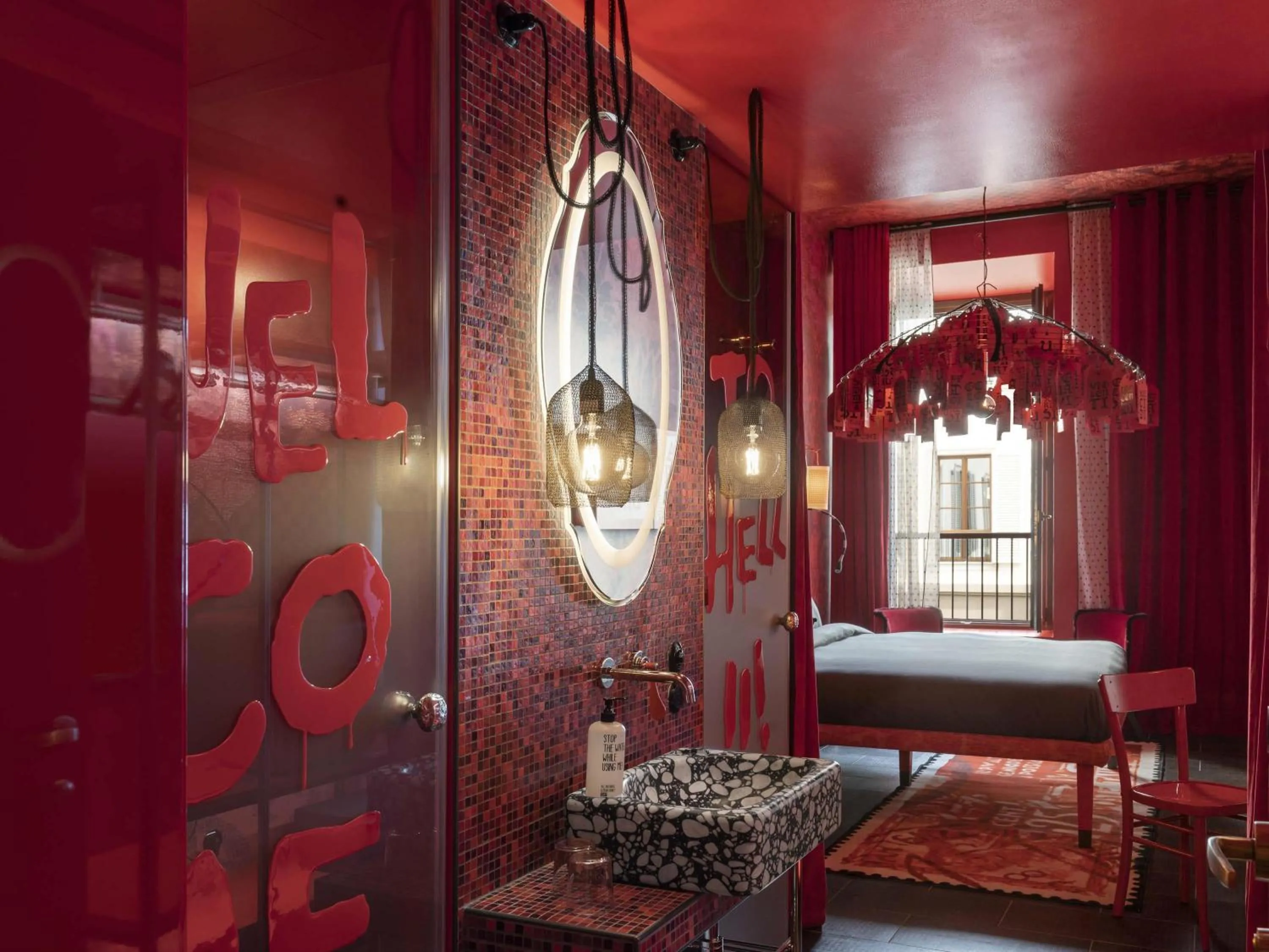 Bedroom in 25hours Hotel Florence Piazza San Paolino