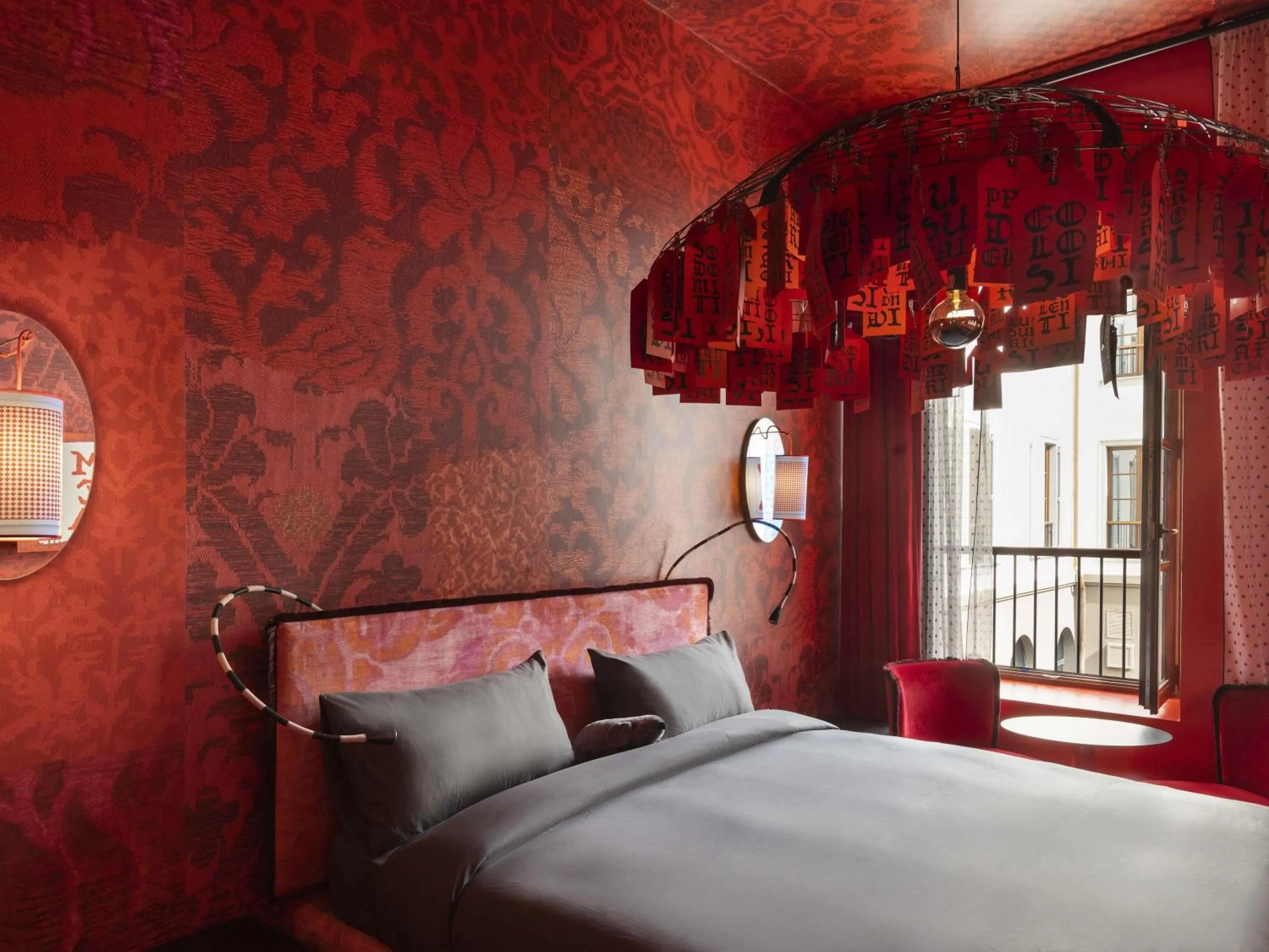 Bedroom, Bed in 25hours Hotel Florence Piazza San Paolino