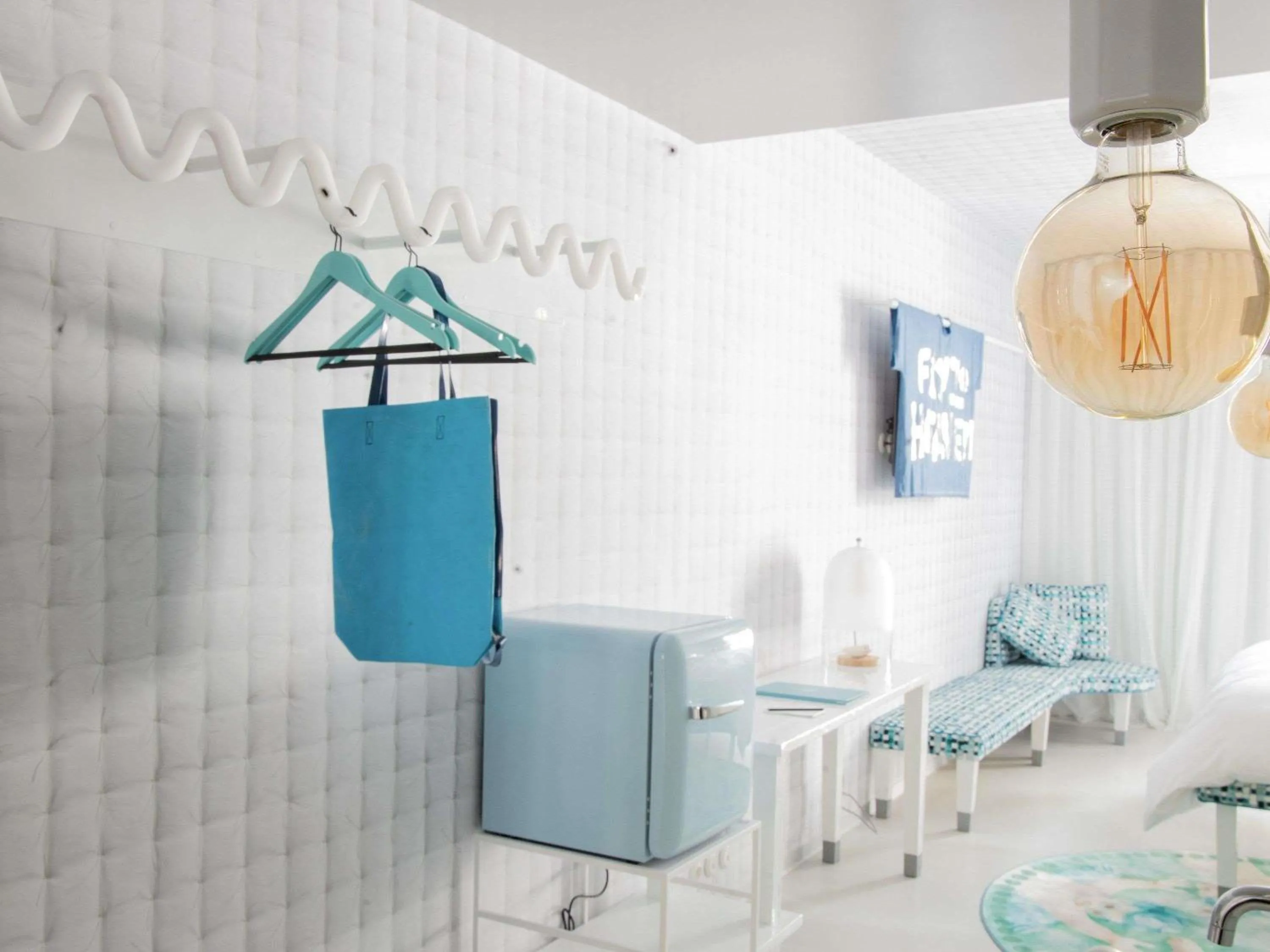 Bedroom in 25hours Hotel Florence Piazza San Paolino