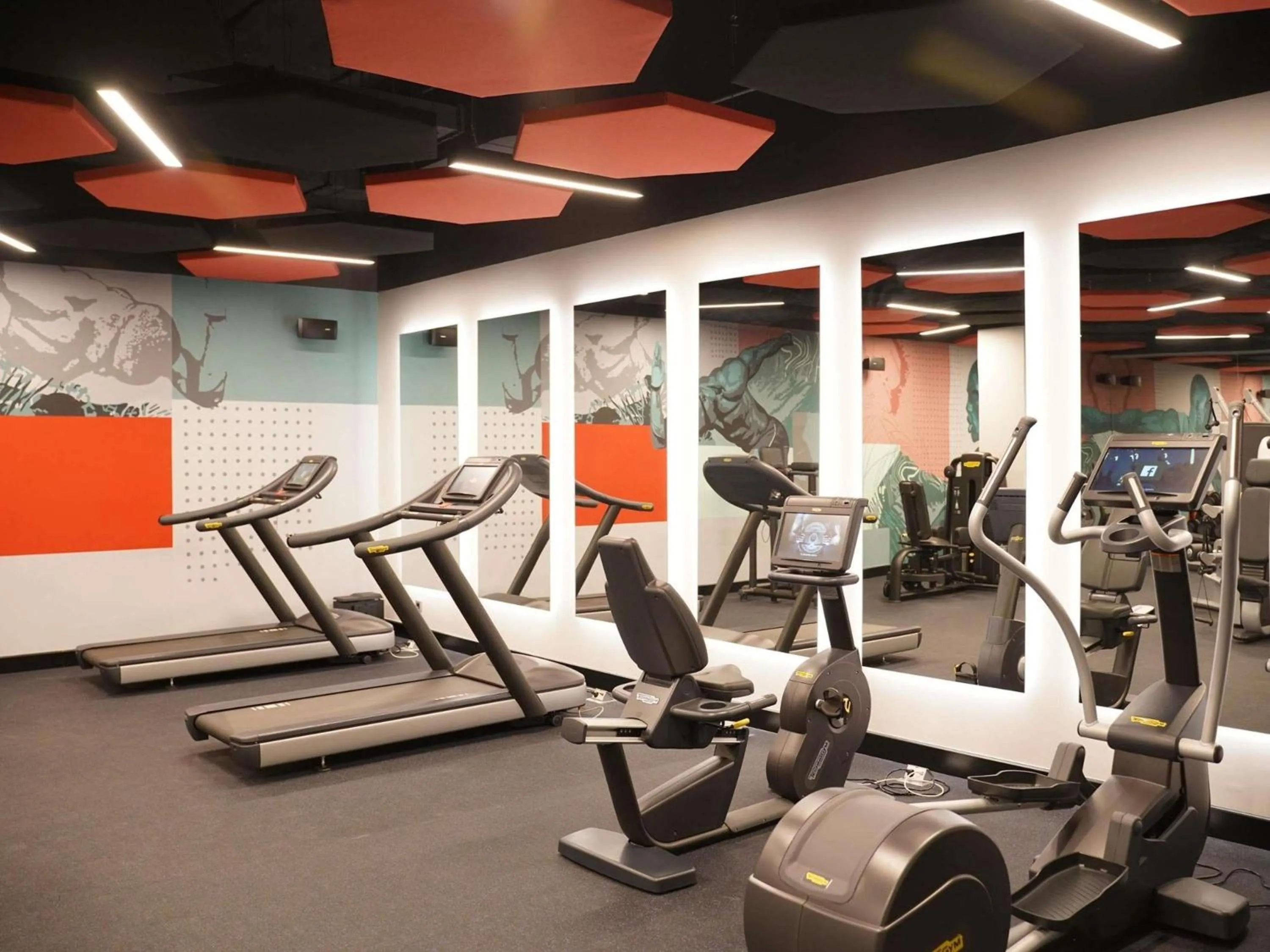 Fitness centre/facilities in Novotel Bishkek City Center
