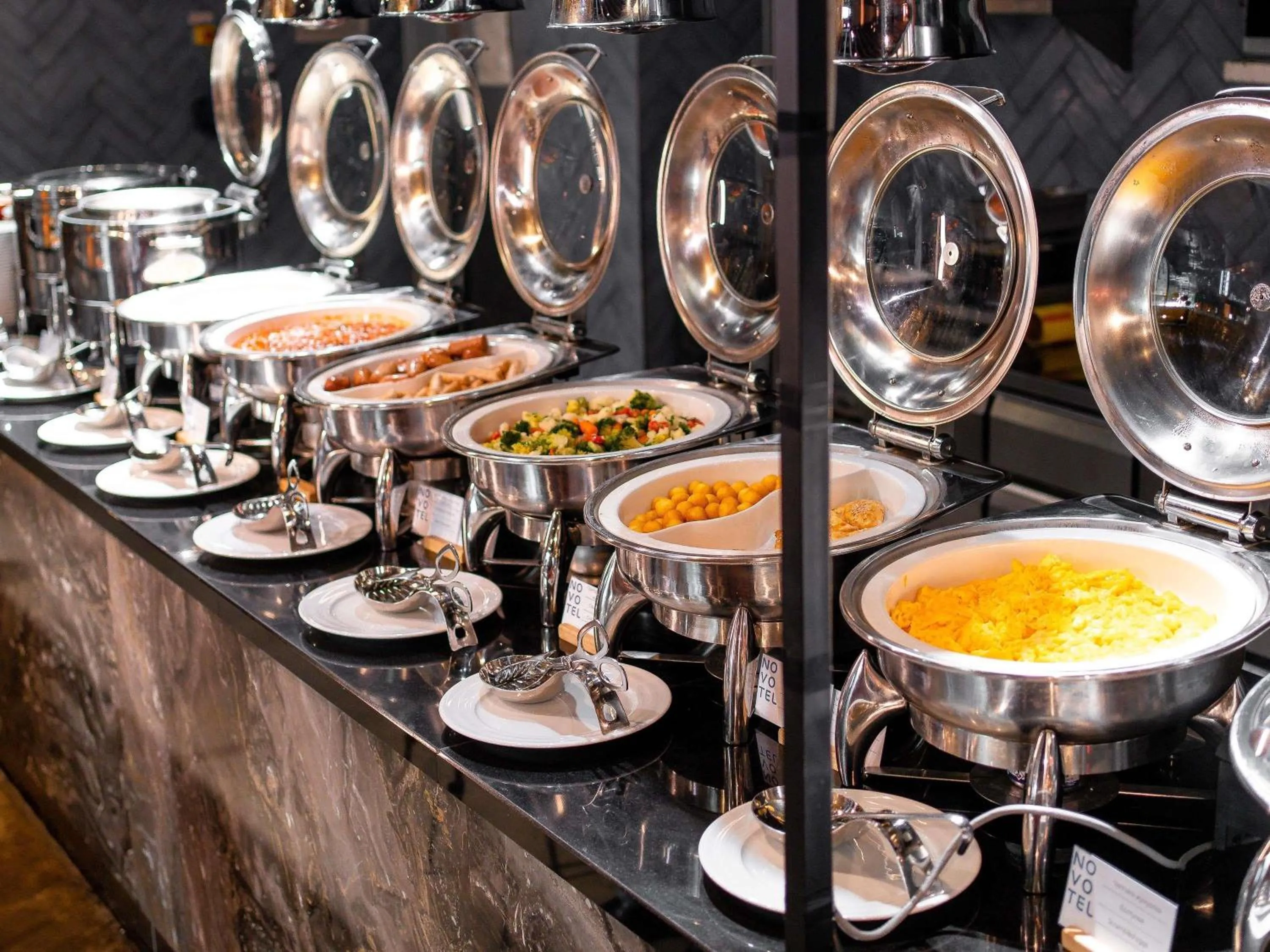 Breakfast in Novotel Bishkek City Center