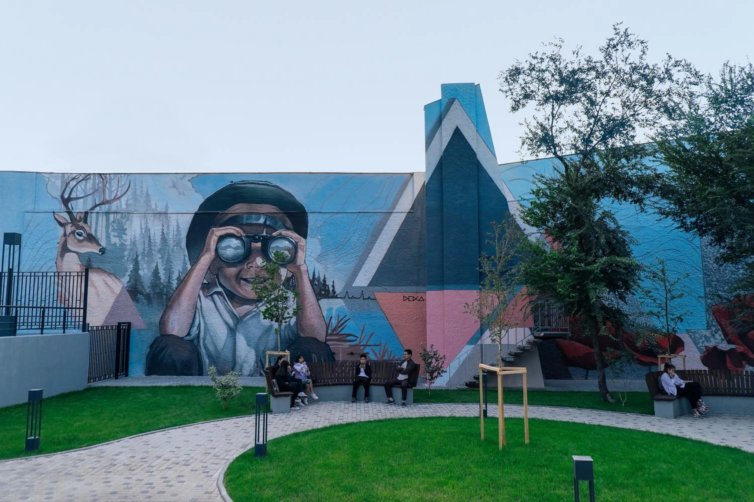 Property building in Novotel Bishkek City Center