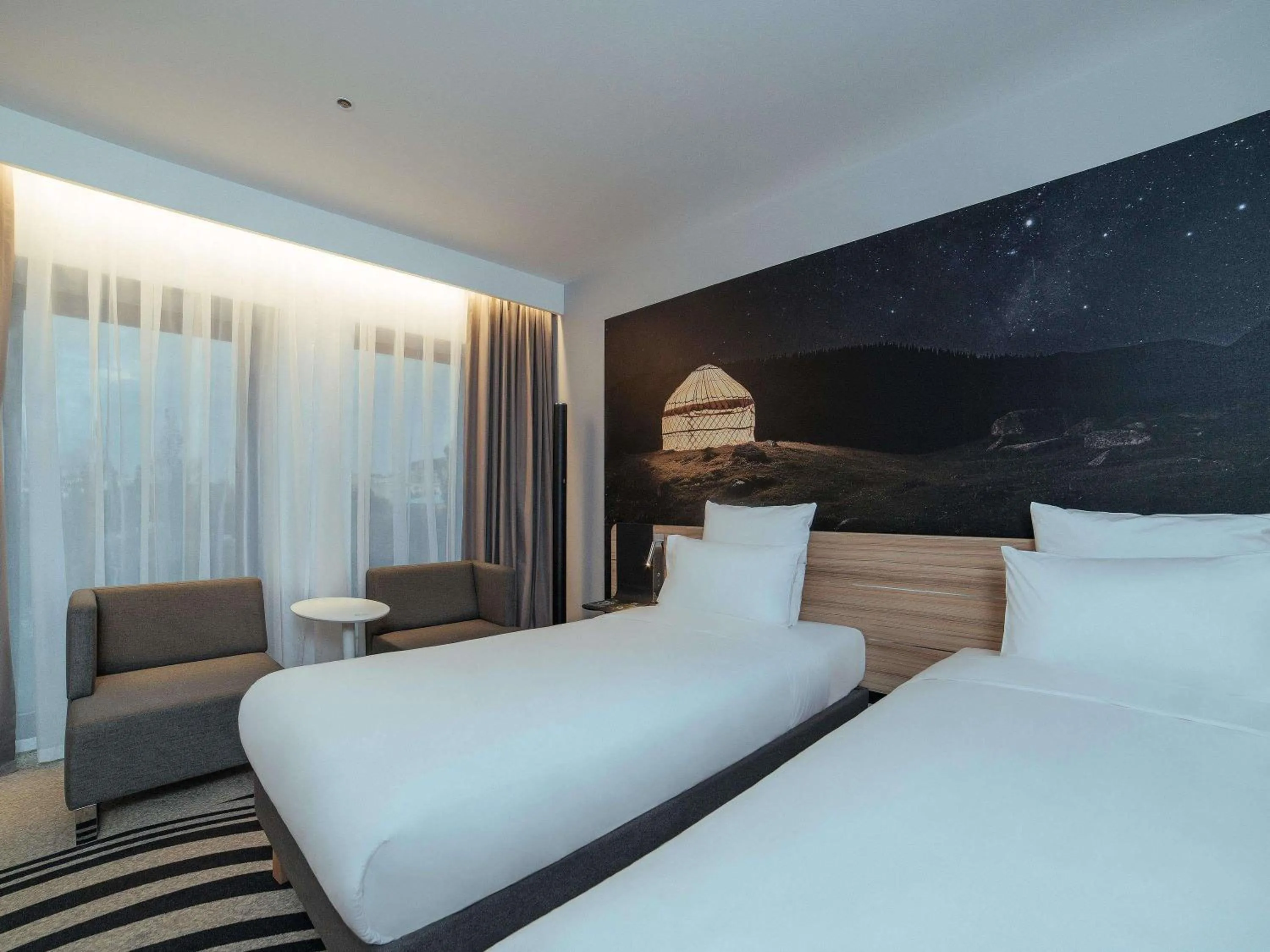 Bedroom, Bed in Novotel Bishkek City Center