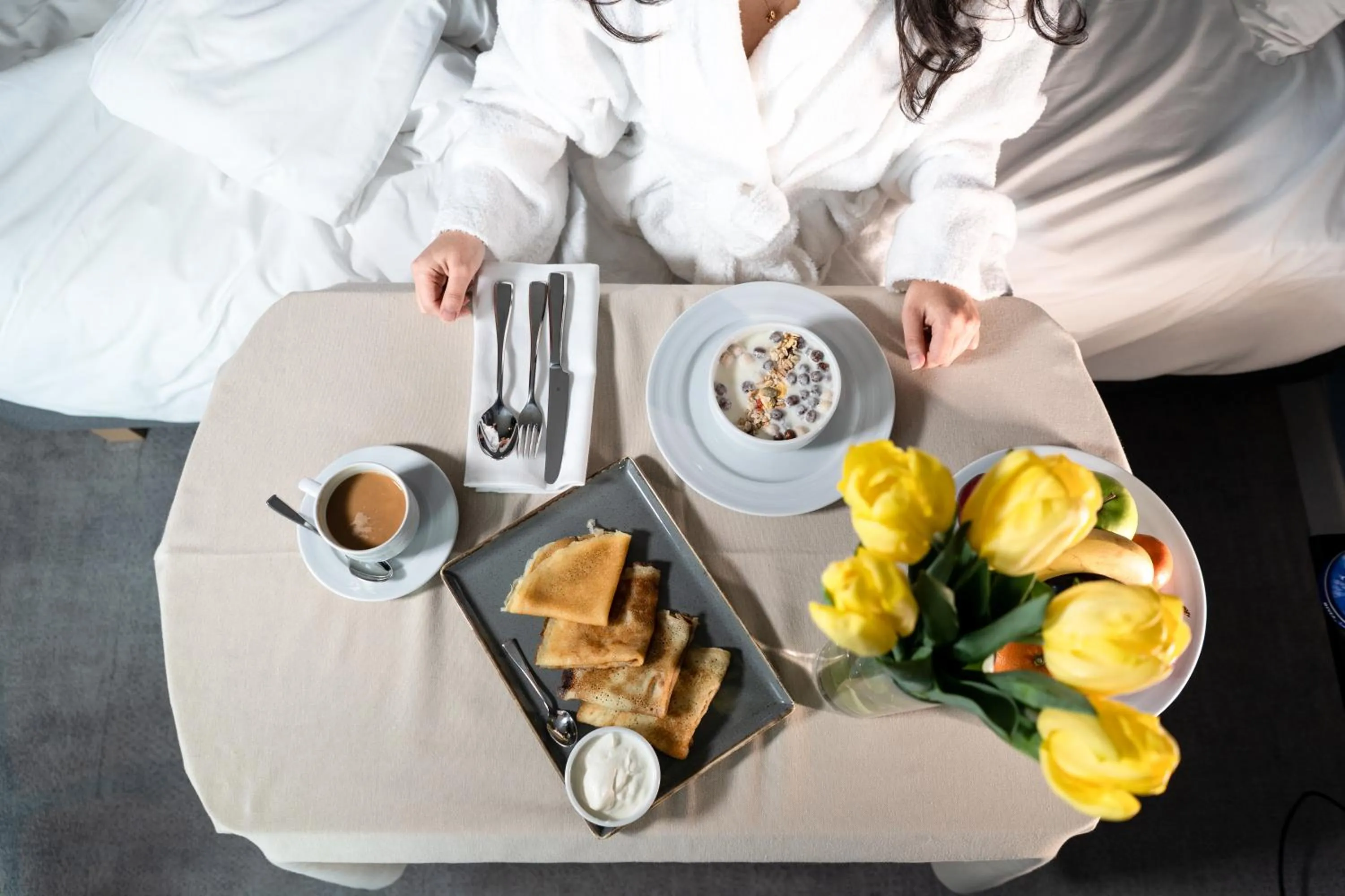 Breakfast in Novotel Bishkek City Center