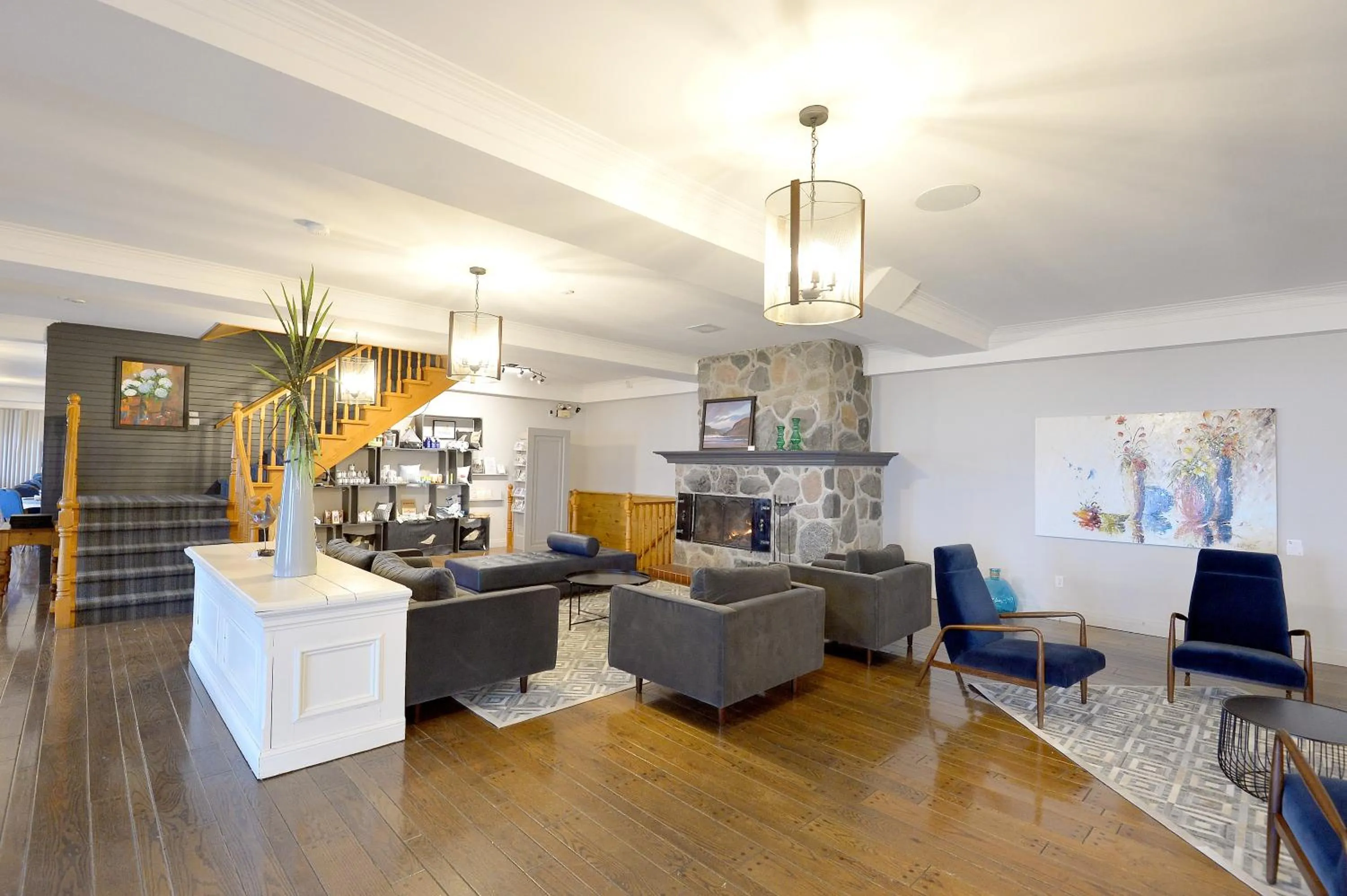 Lobby or reception in Hotel Cap-aux-Pierres