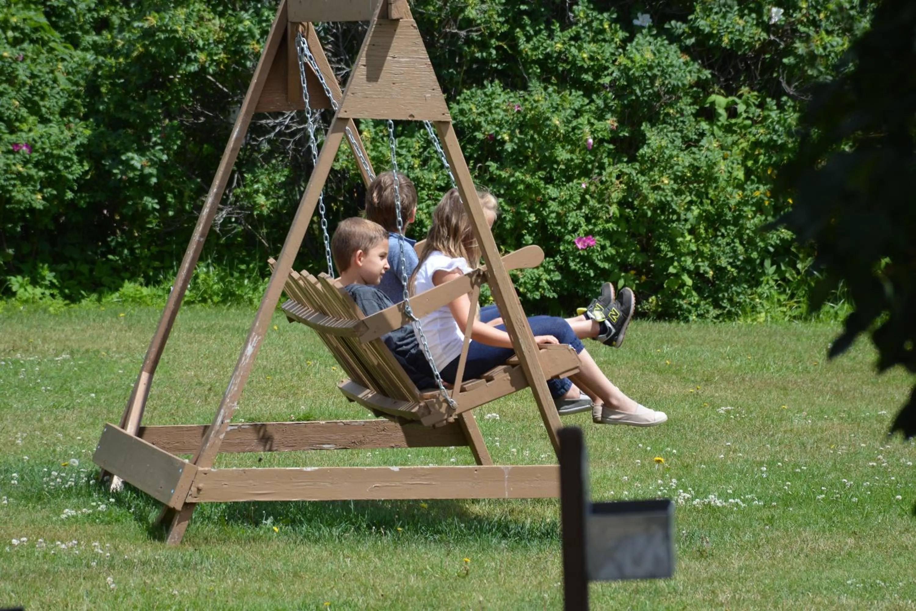 Garden in Hotel Cap-aux-Pierres